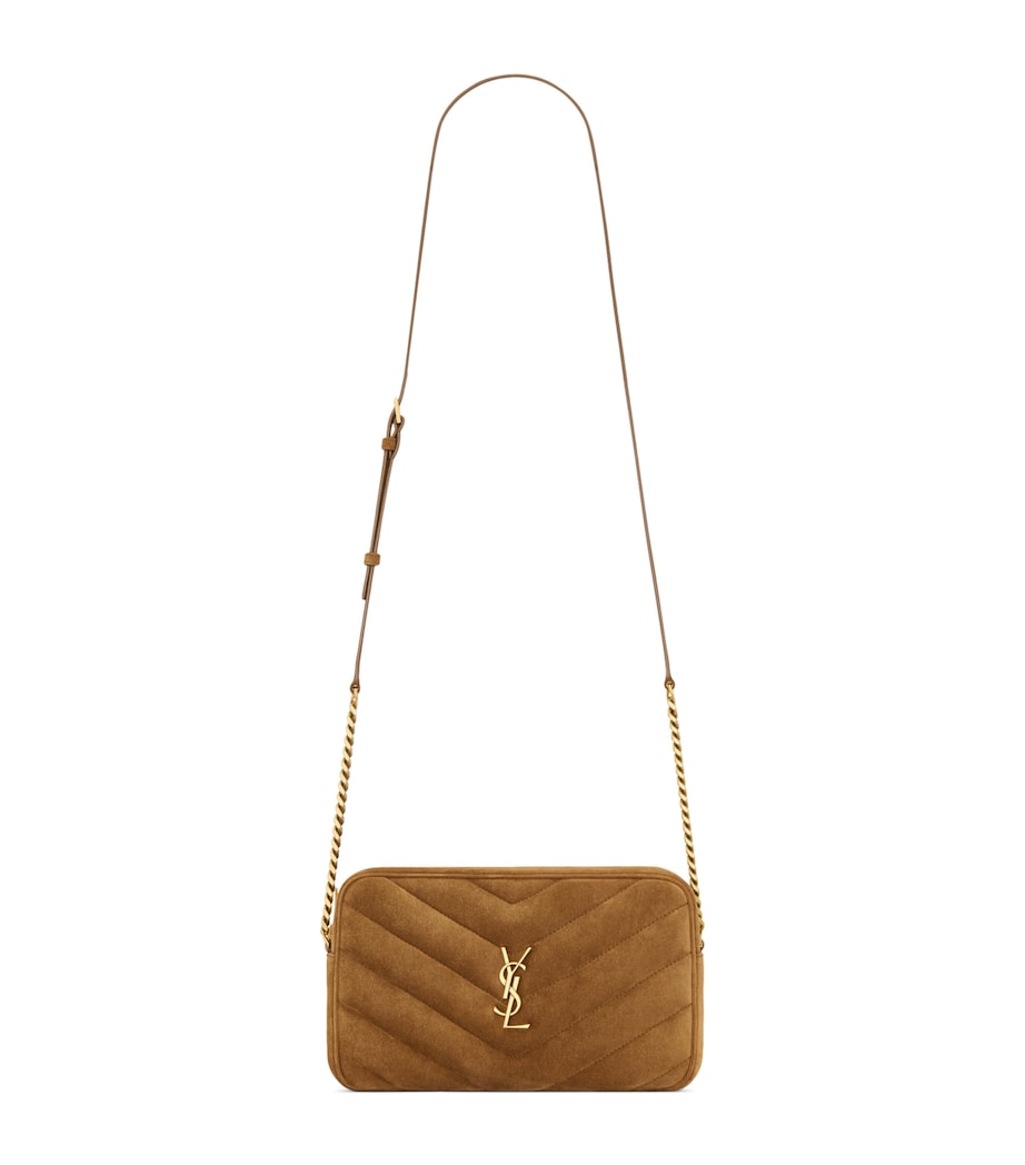 Saint Laurent Suede Loulou Camera Bag Image 1