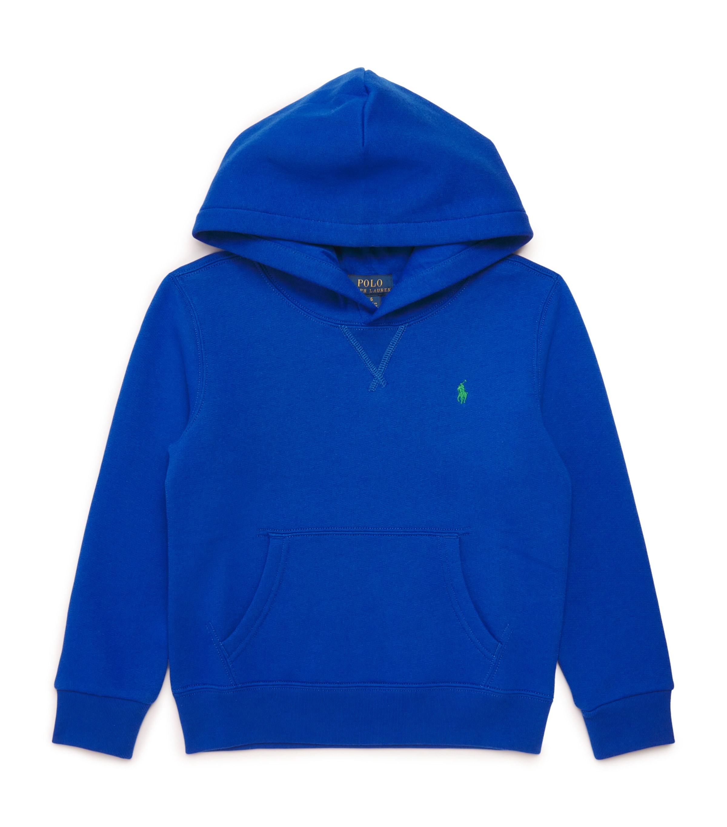 Cotton-Blend Polo Pony Hoodie (2-7 Years) SAPPHIRE Image 1
