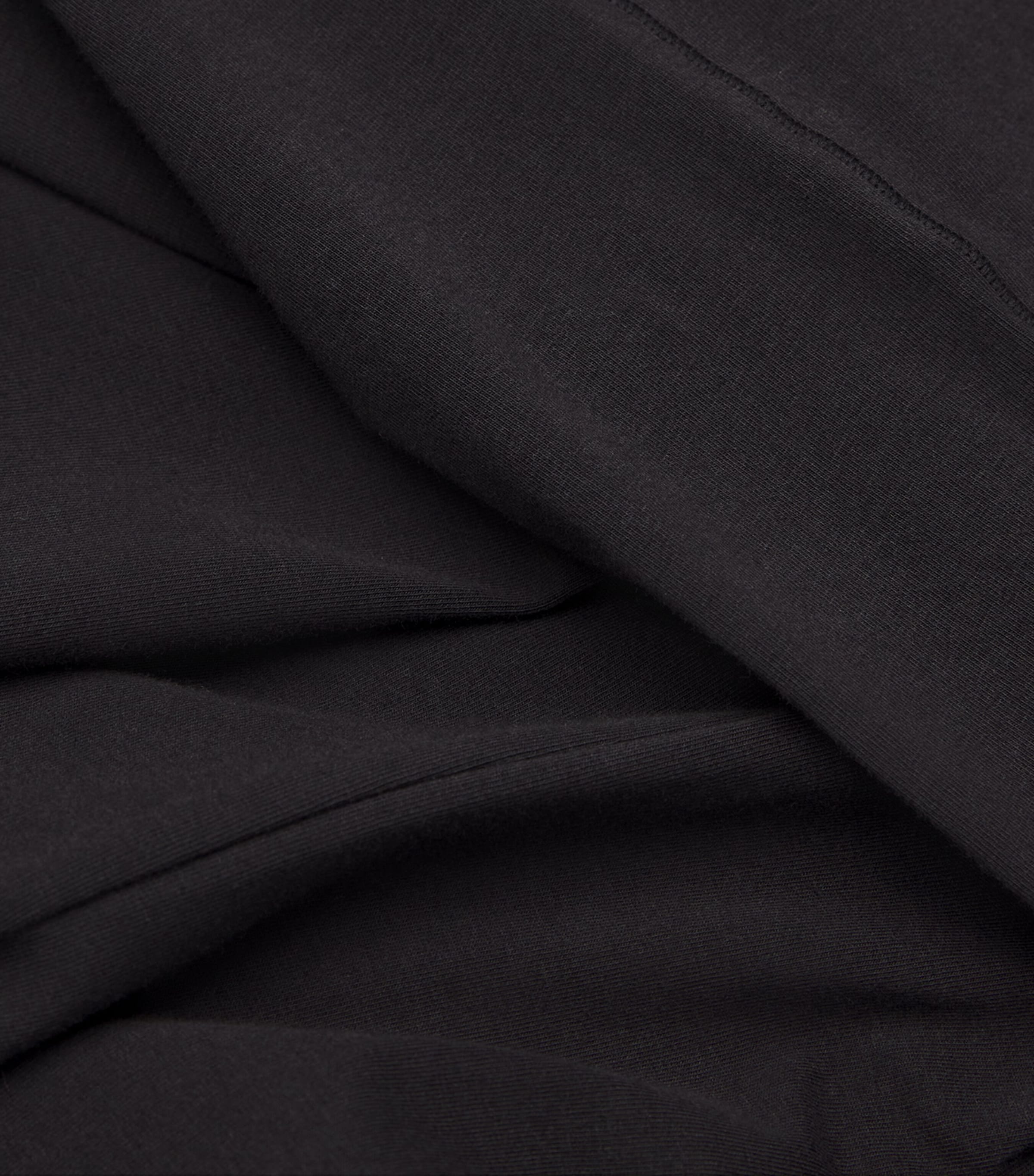 Cotton Jersey Foldover Trousers SOOT Image 5