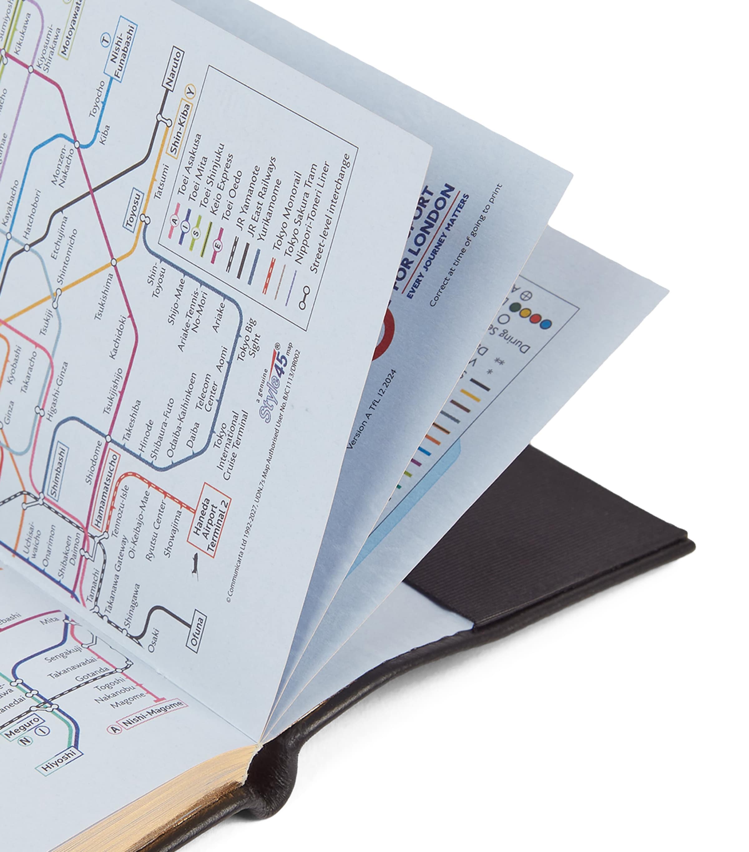 Panama Leather Weekly Diary 2026 BLACK Image 7