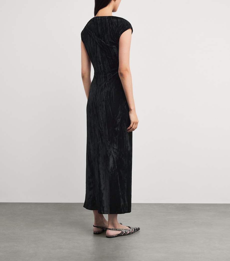 Velvet Elowen Maxi Dress 001 BLACK Image 3