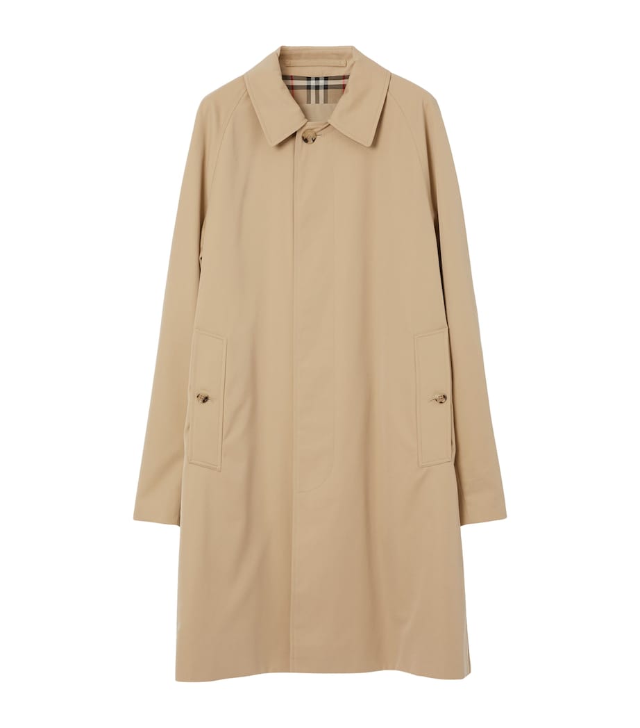 Mid-Length Camden Heritage Car Coat HONEY Image 1