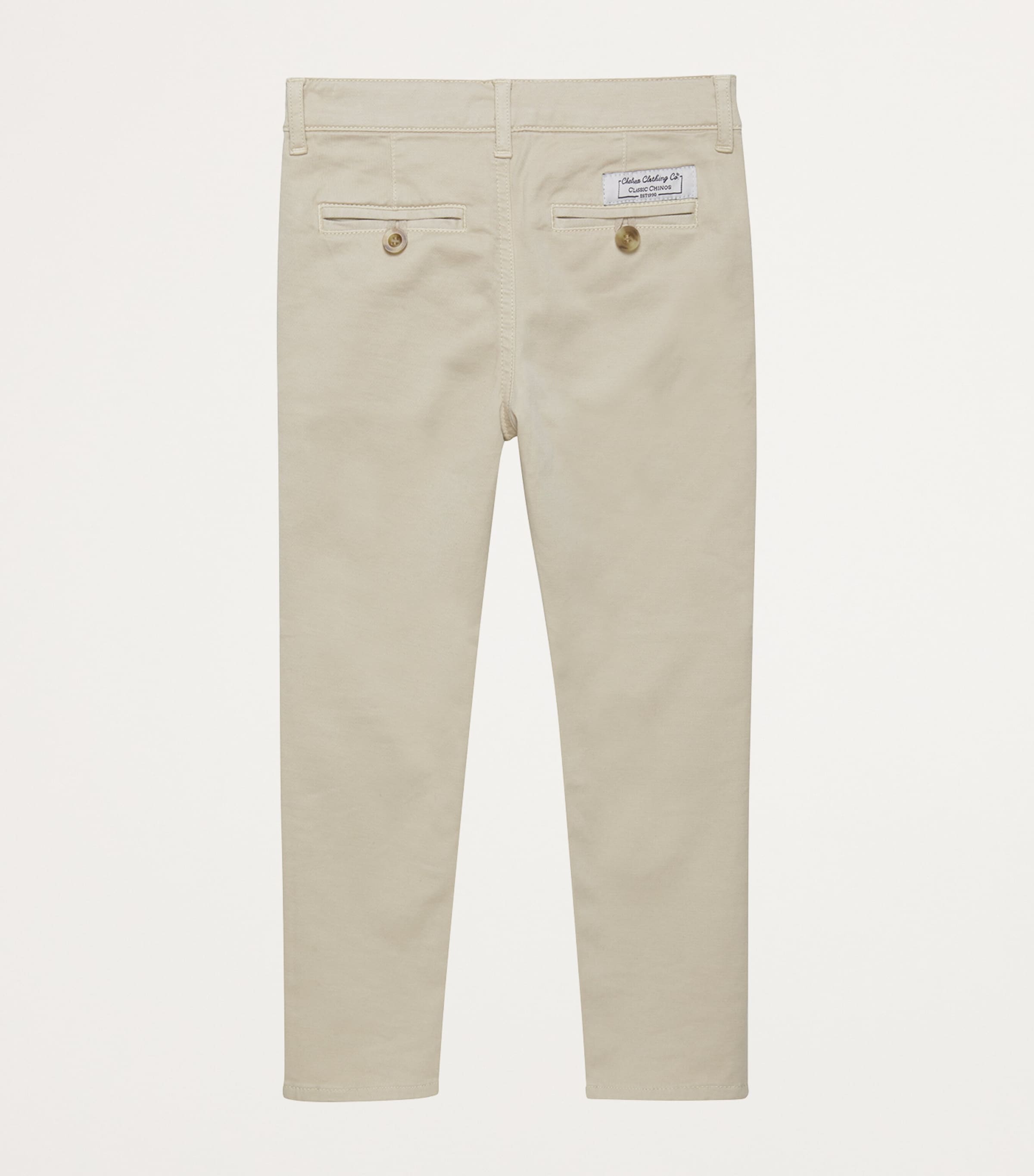 Trotters Cotton Jack Chinos (2-5 Years) Stone Image 2
