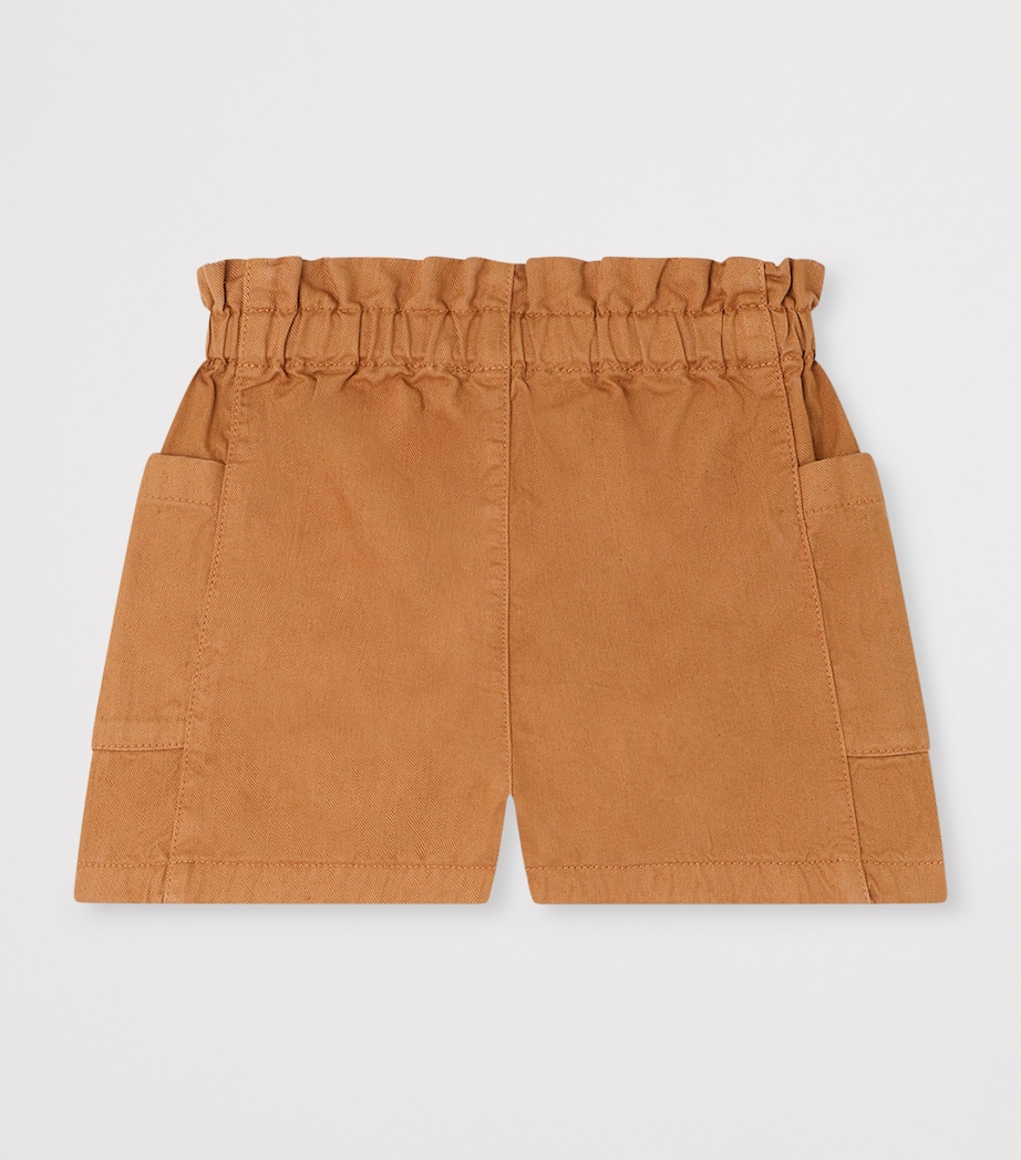 Bonpoint Denim Shorts (6-18 Months) Muscade Image 2