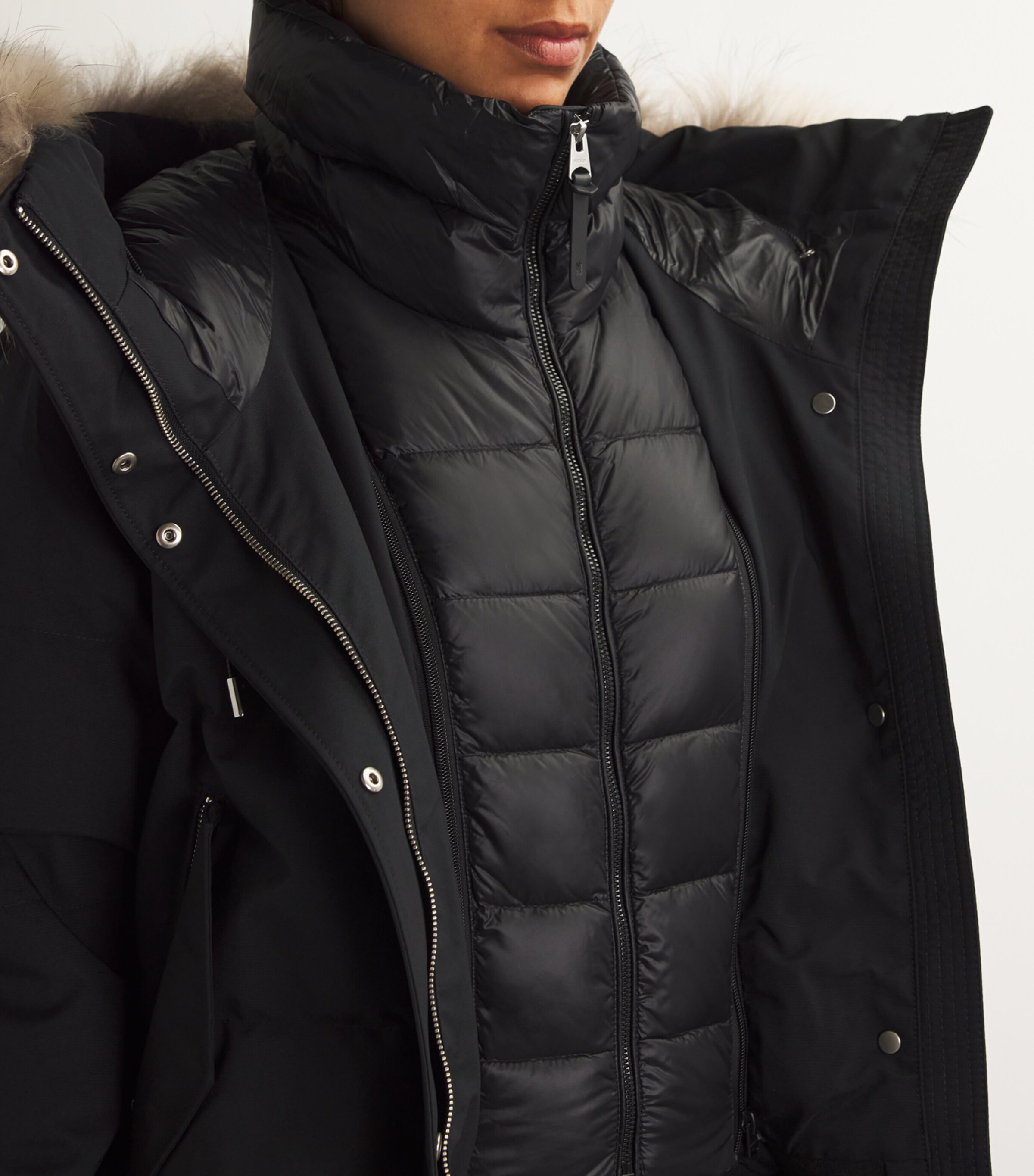 Down Nefi-F Puffer Jacket BLACK C0001 Image 6