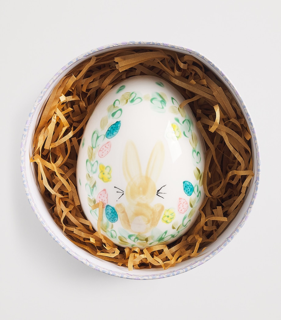 Jayne Redmond Easter Egg Trinket Box White Image 3