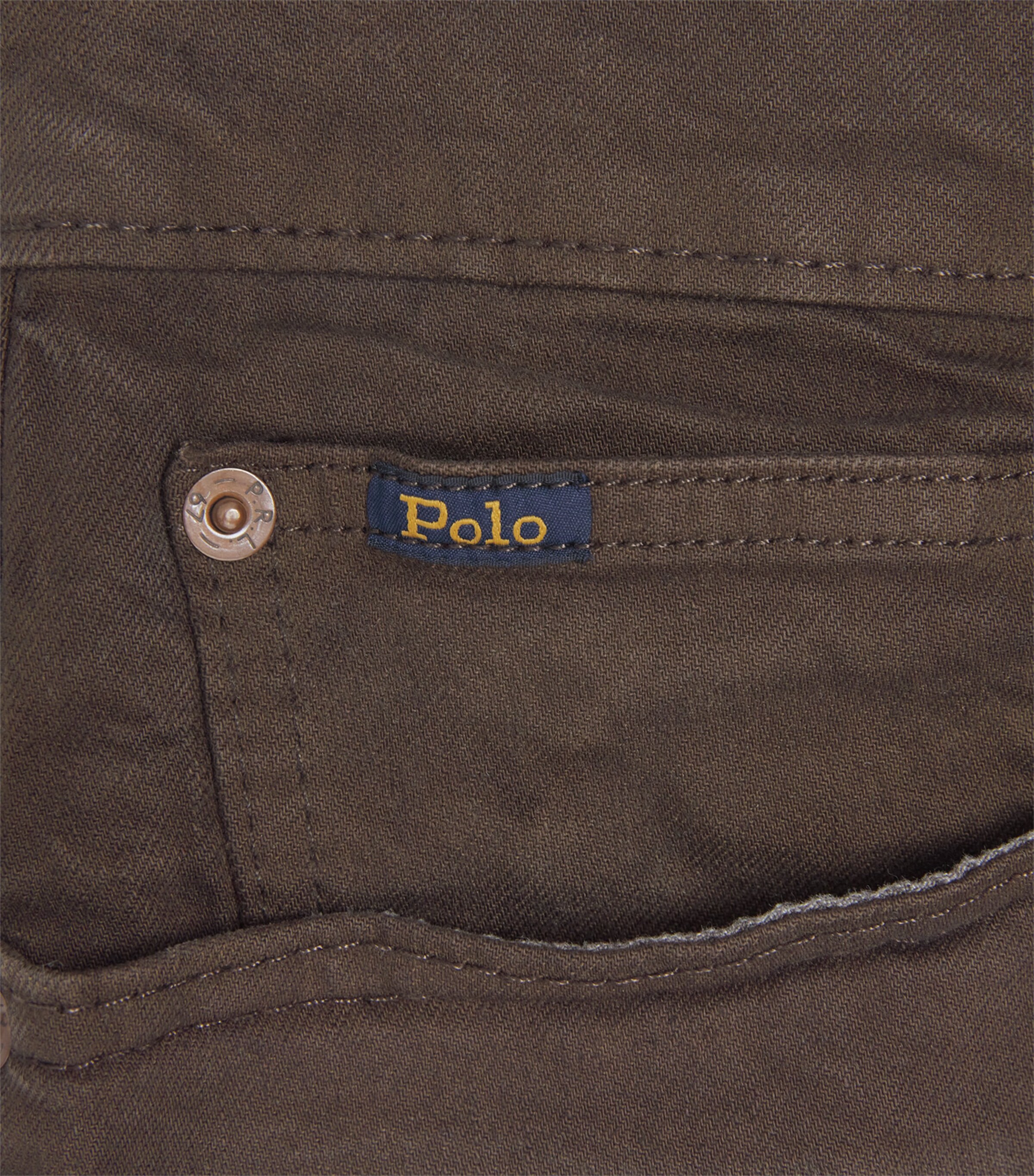 Polo Ralph Lauren Mens The Sullivan Slim Jeans Hdn Circuit Brown Image 6