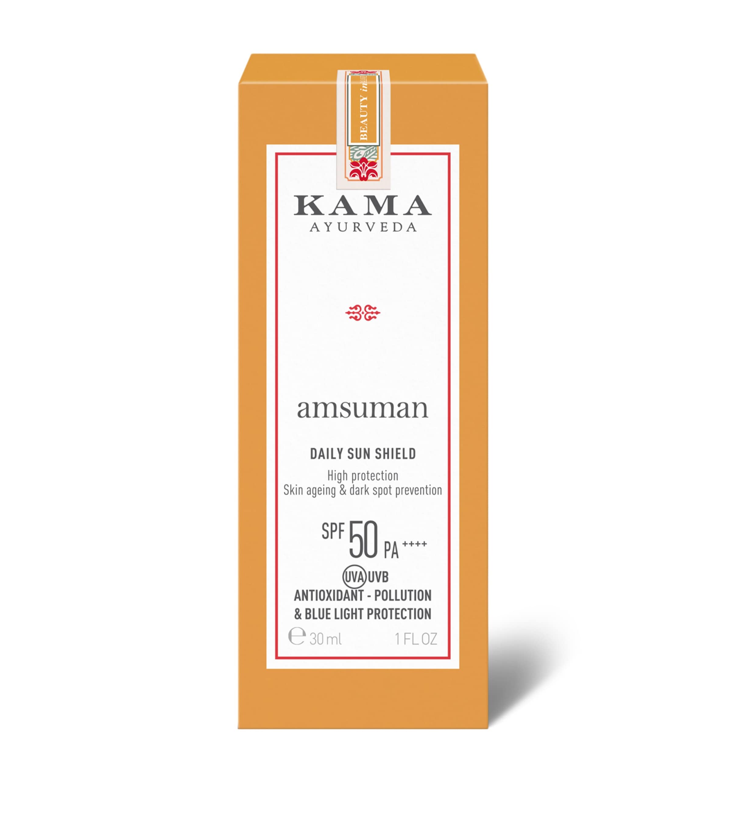KAMA AYURVEDA Amsuman Daily Sun Shield SPF 50 (30ml) Image 2