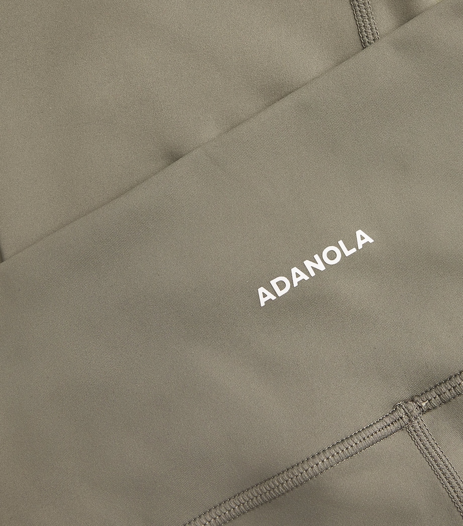 Ultimate Wrap Over Leggings OLIVE GREEN Image 5