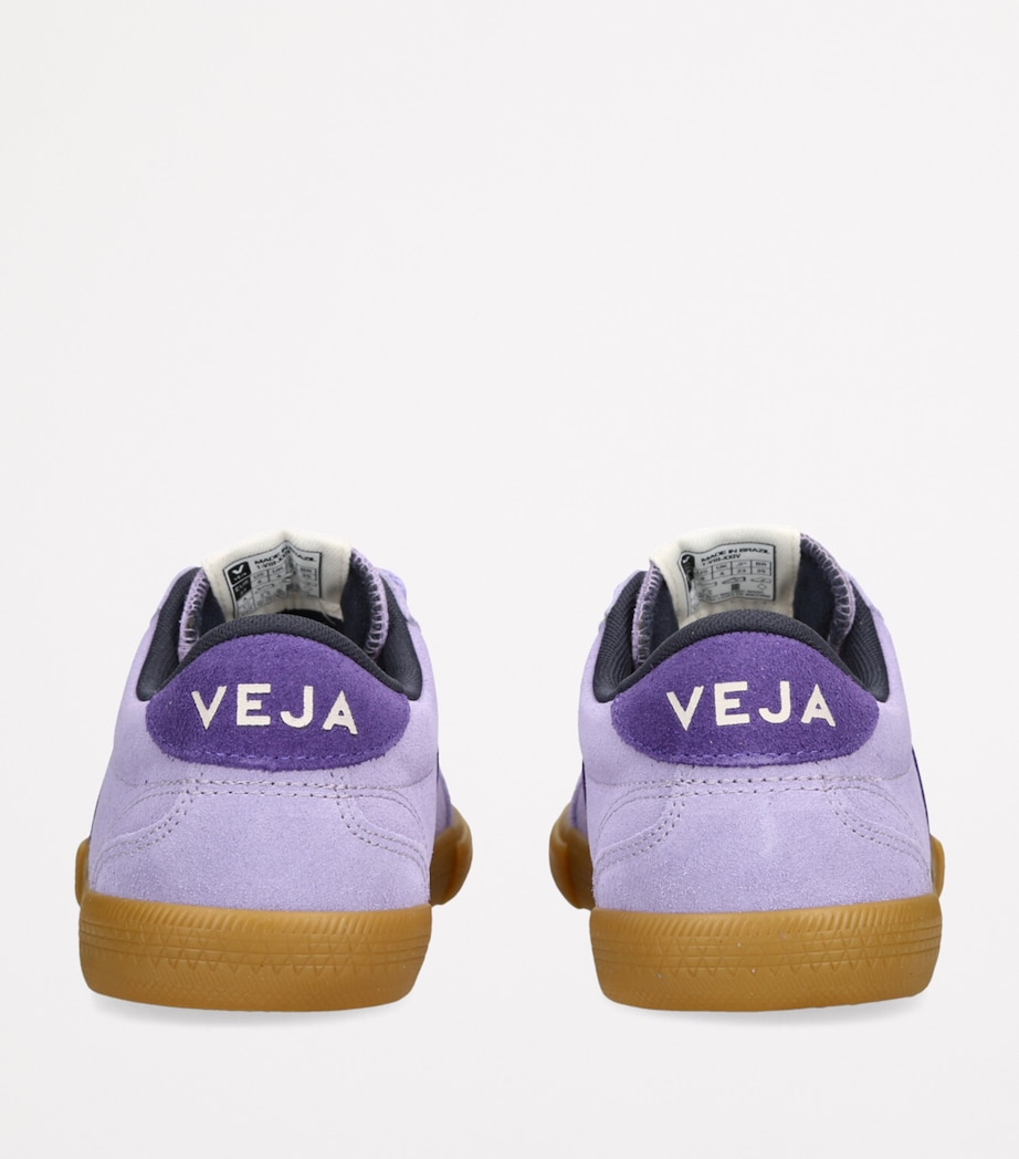 Veja Suede Volley Sneakers Purple Image 2