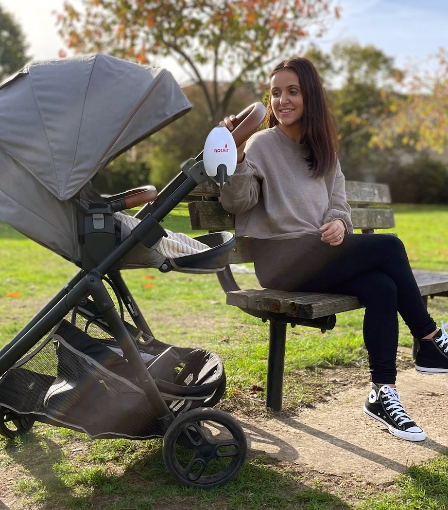 Portable Rockit Baby Rocker WHITE Image 3