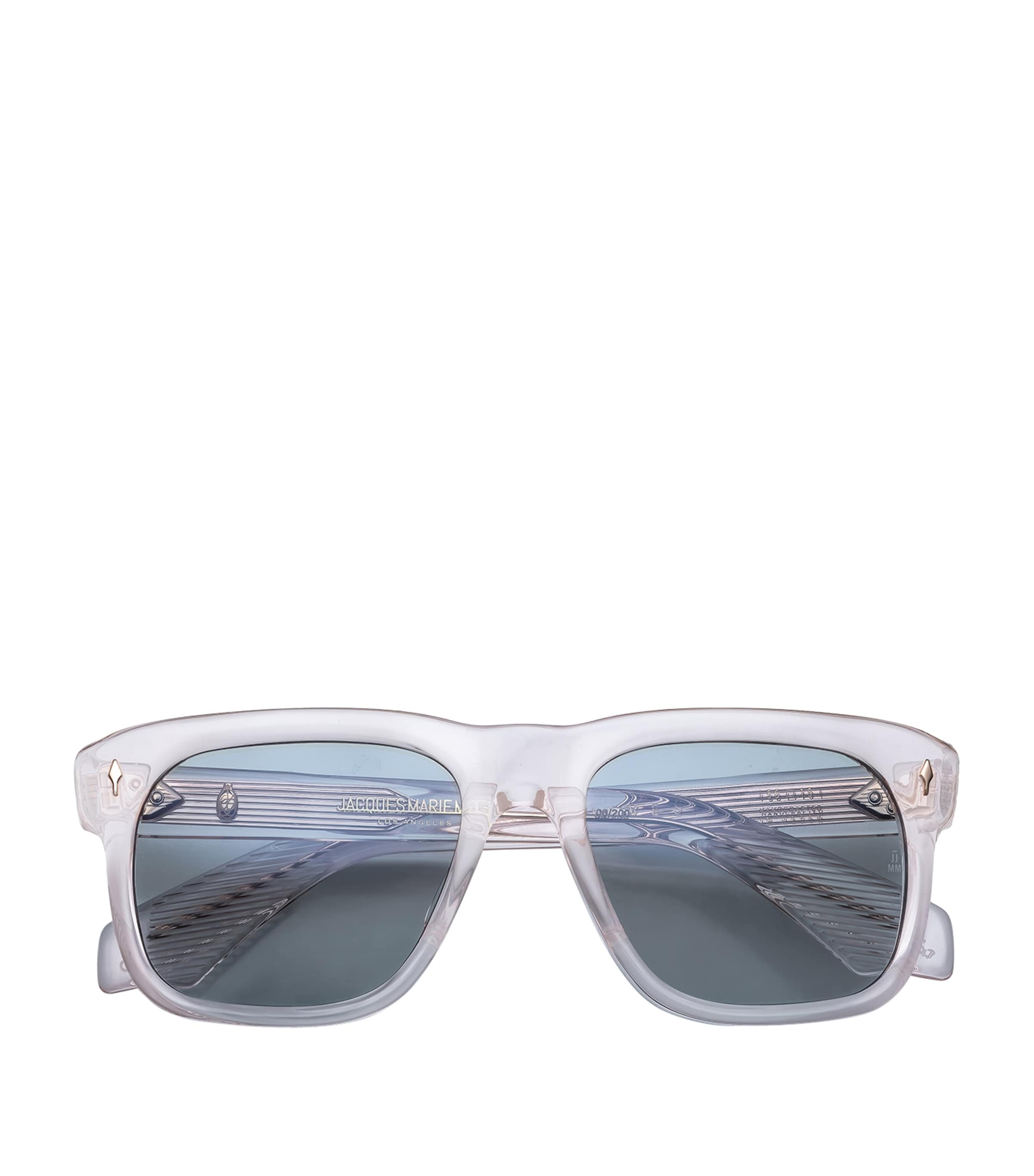 Jacques Marie Mage Acetate Yves Sunglasses In Blue