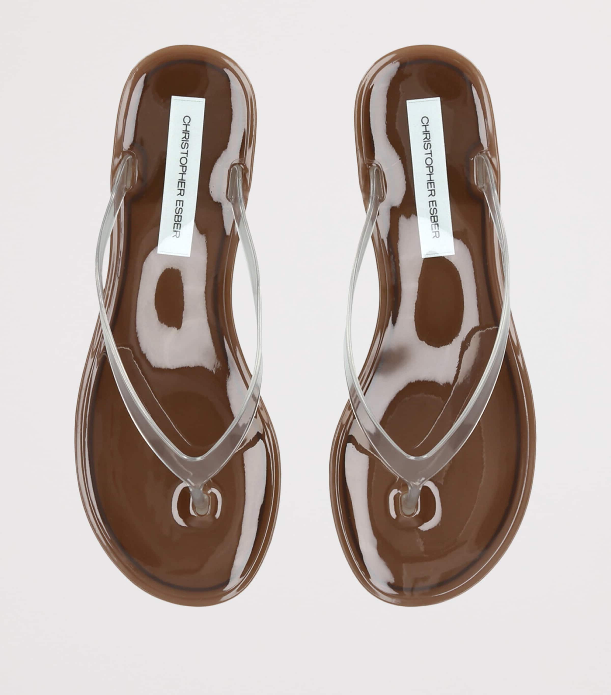 Jo Flip Flops TAUPE Image 4