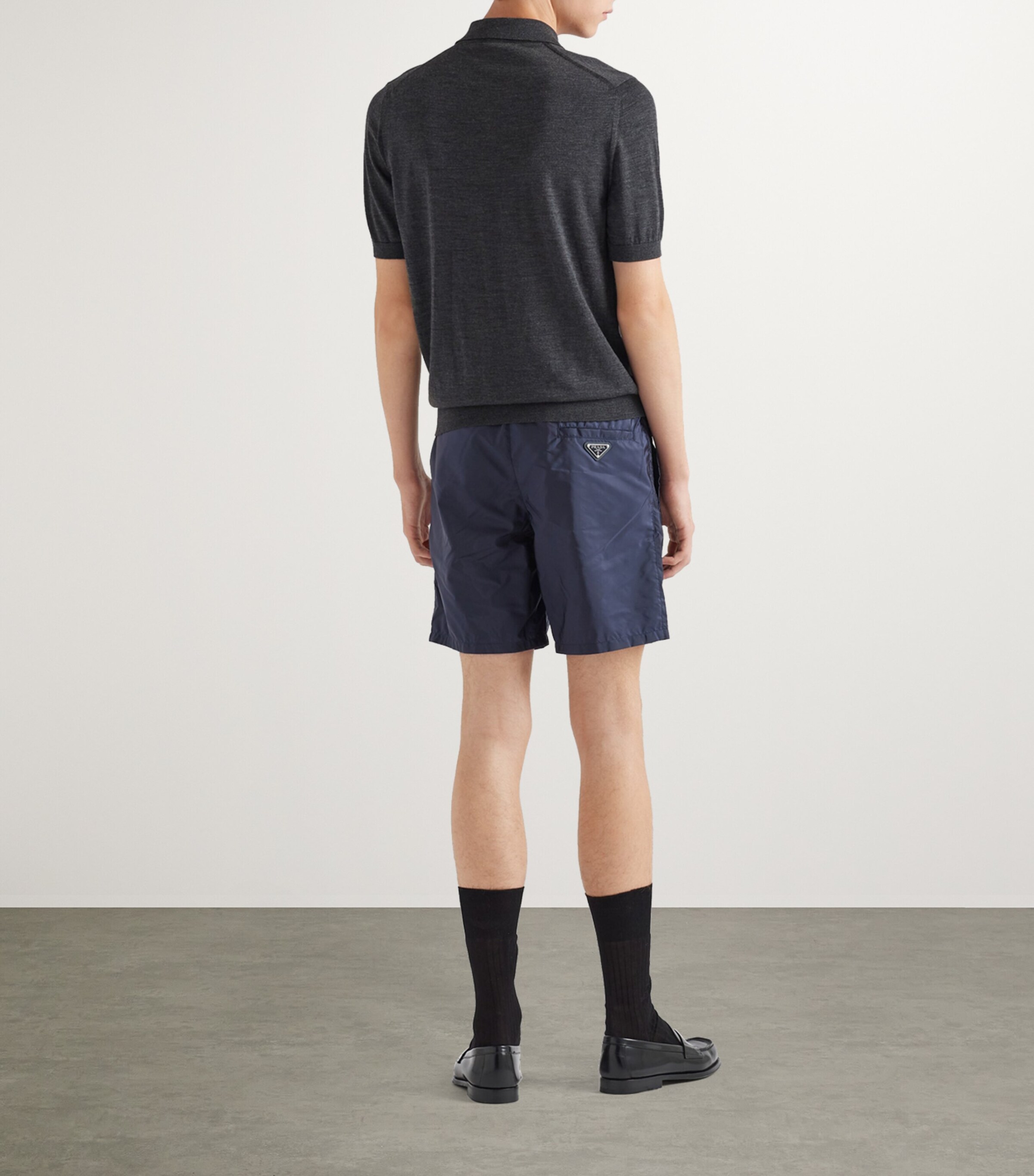 Prada ReNylon Swim Trunks Harrods UK