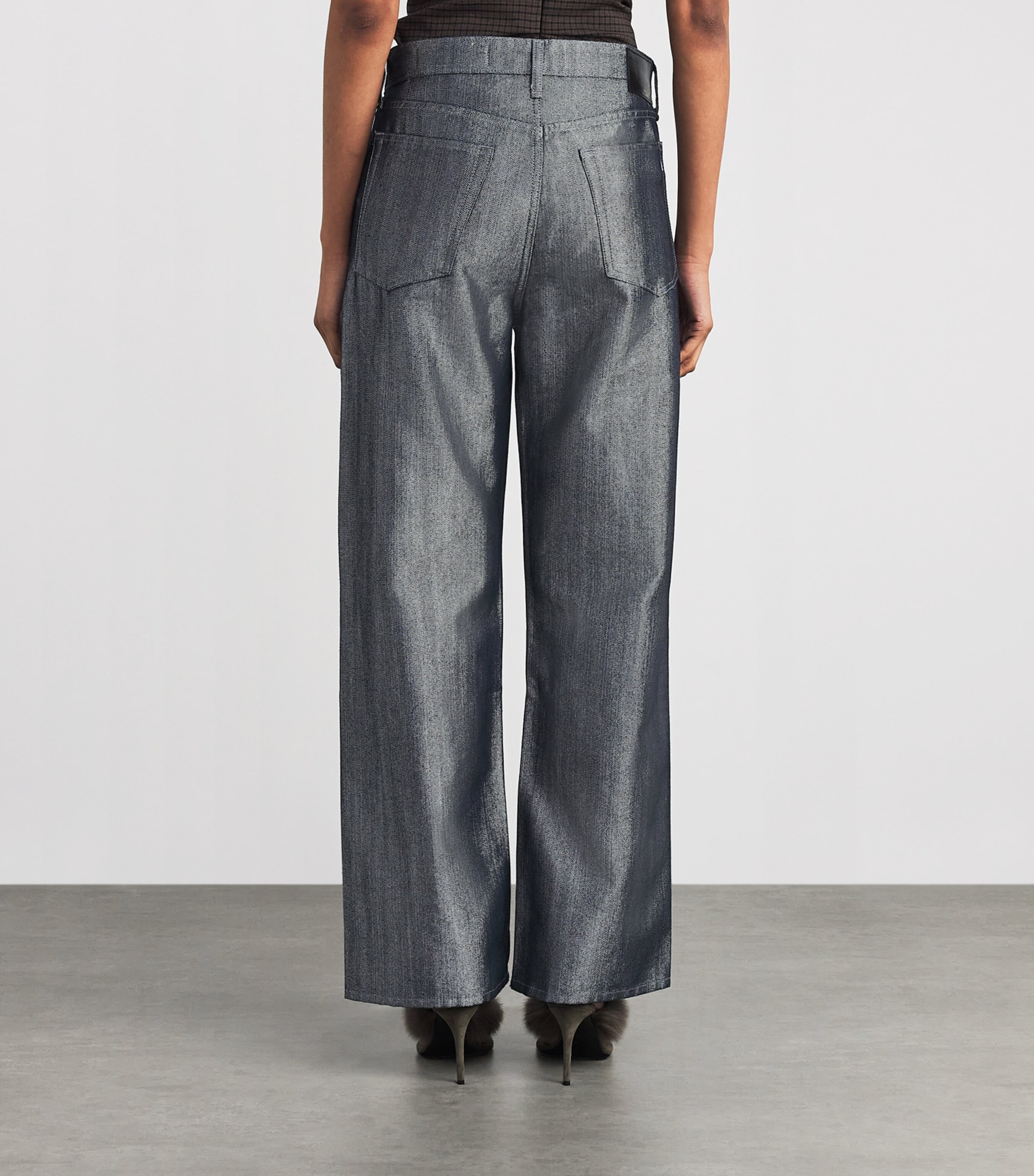 Logan Mid-Rise Wide-Leg Jeans INDGOLUREX Image 4