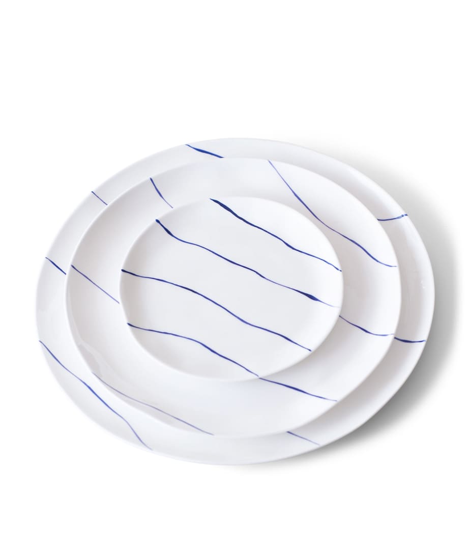 Stripe Side Plate (24cm) STRIPED Image 3