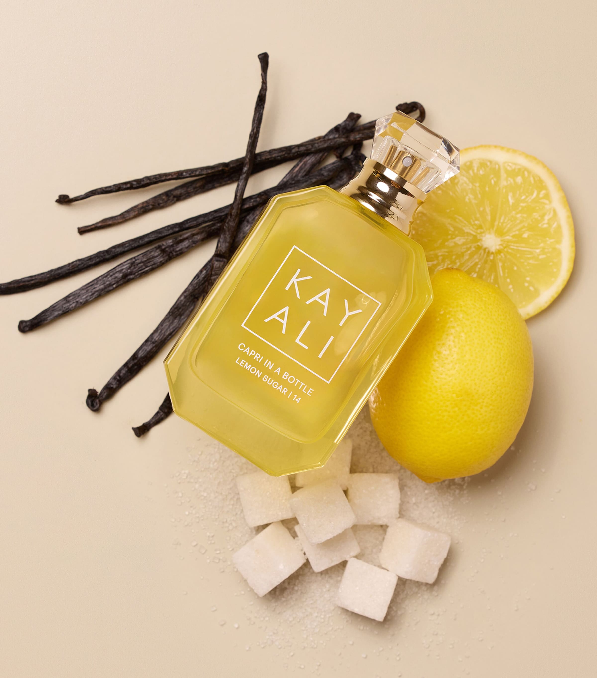 Kayali Capri in a Bottle Lemon Sugar Eau de Parfum (50ml) | Harrods UK