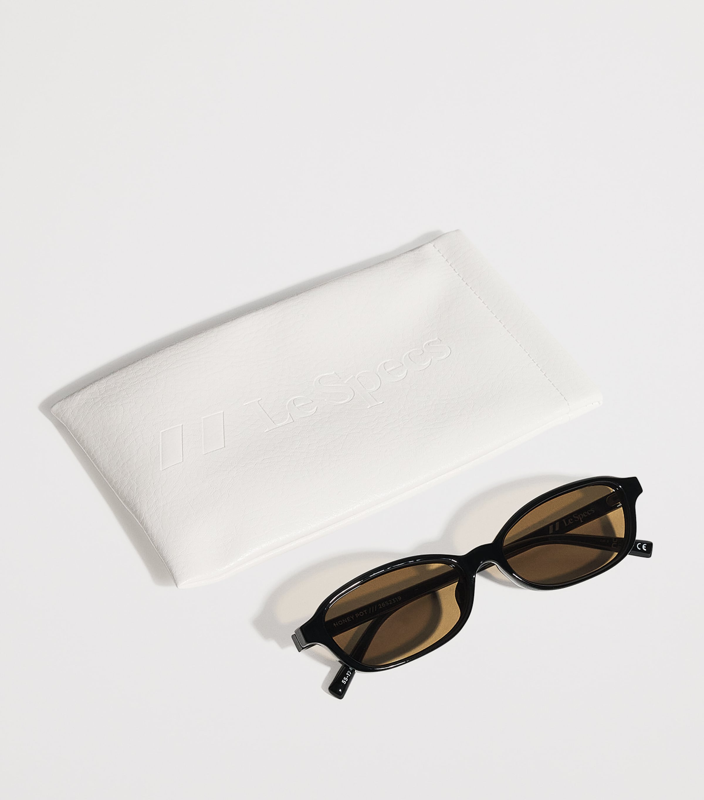 Square Honey Pot Sunglasses BLACK Image 4