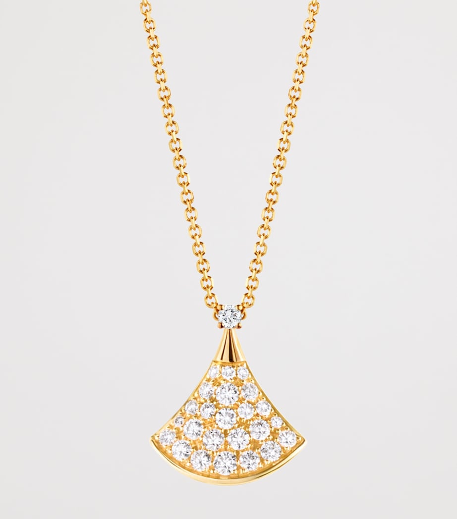Yellow Gold and Diamond Divas' Dream Necklace YELLOW GOLD Image 2