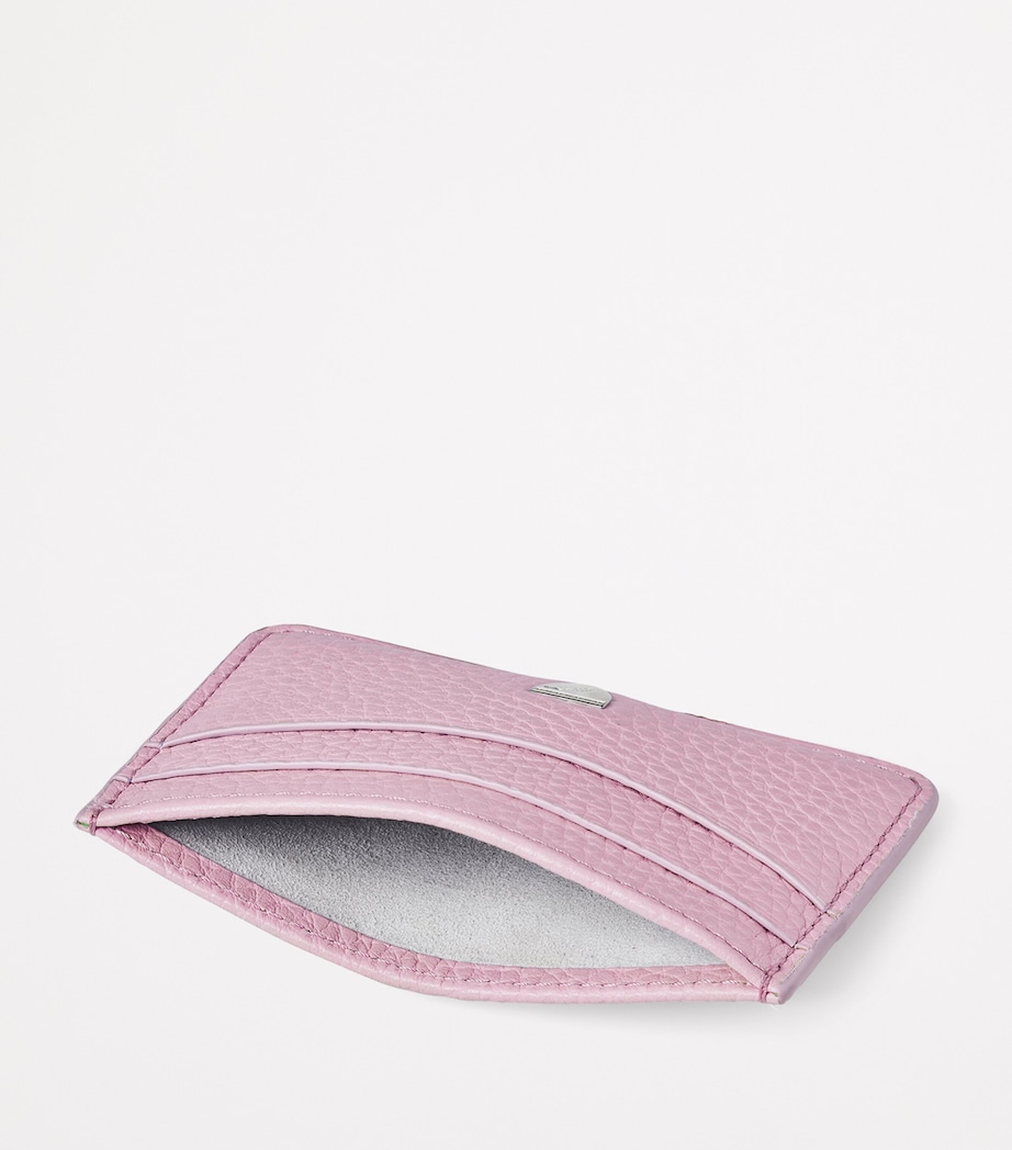 Leather Slim Card Holder LILAC Image 3
