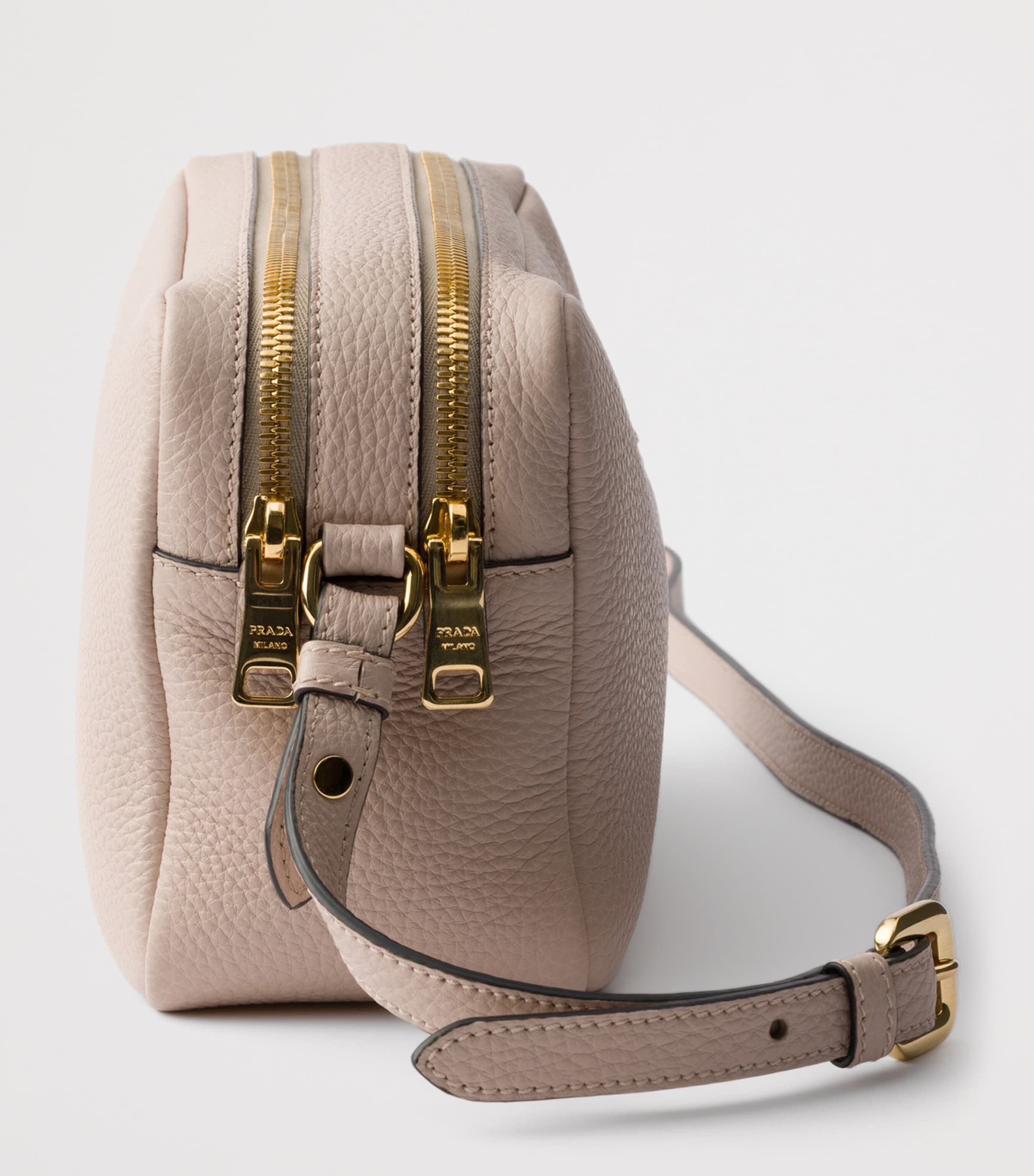 Small Leather Cross-Body Bag F02FU Image 5