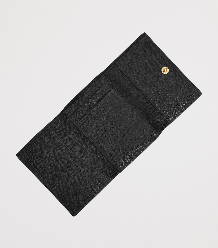 Leather-Blend French Flap Wallet HY13M-LEO NEW Image 3