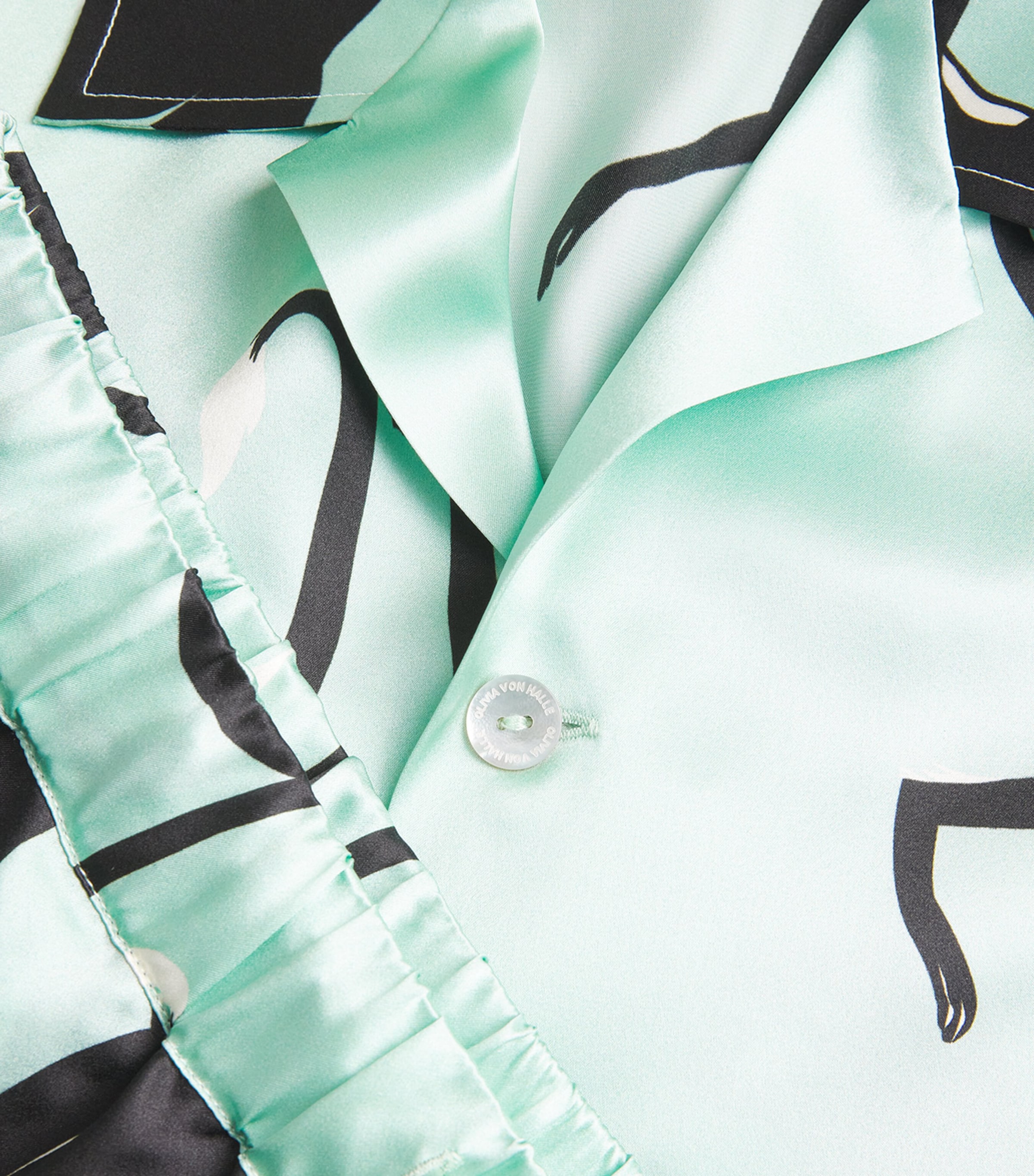 Silk Monkey Print Emeli Pyjama Set MONIKA Image 5