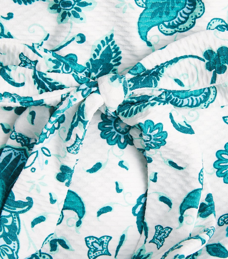 Halterneck Floral Kos Swimsuit PRT-PRT/CORE TEXTURE Image 5