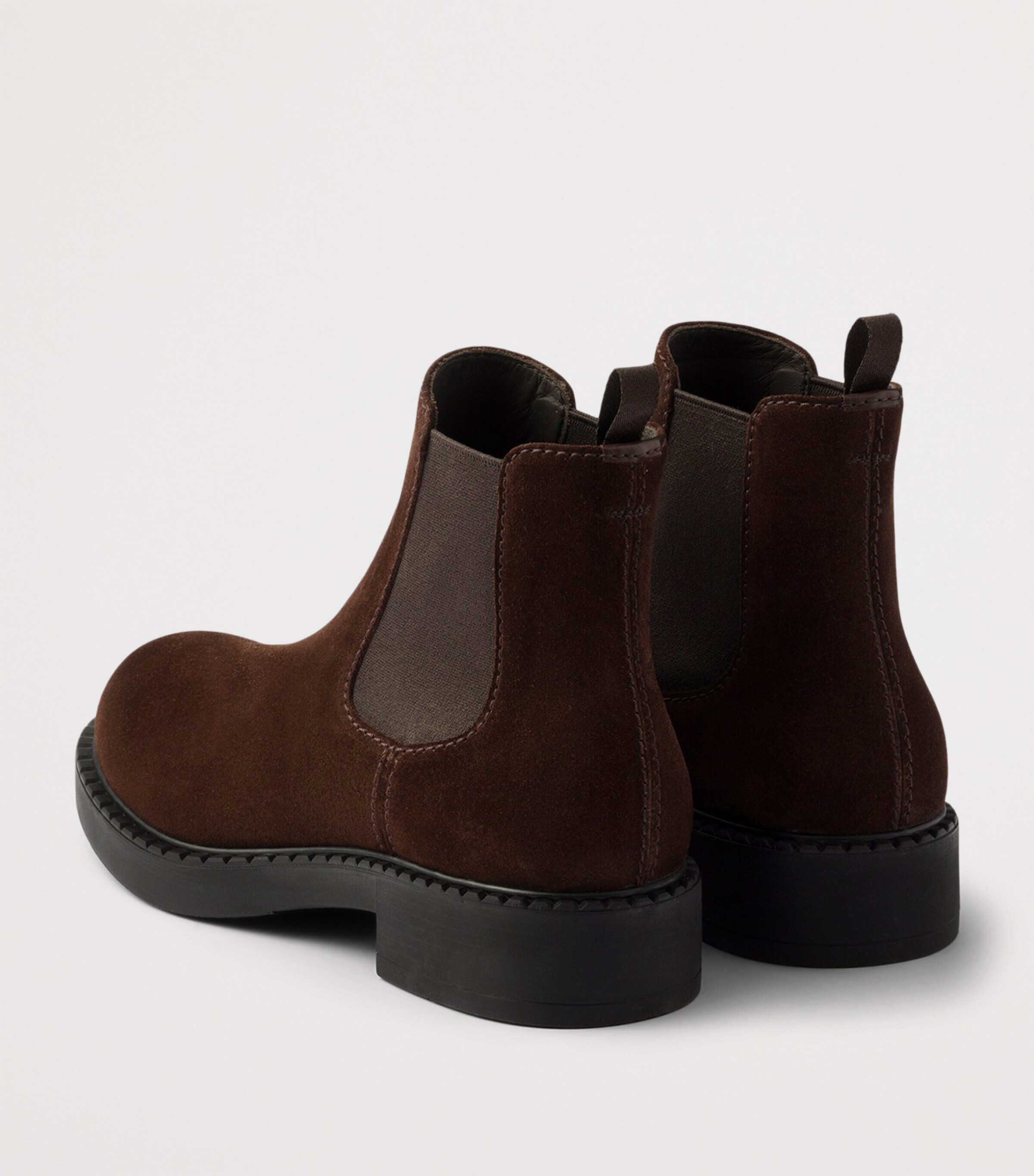 Prada Suede Chelsea Boots Image 5