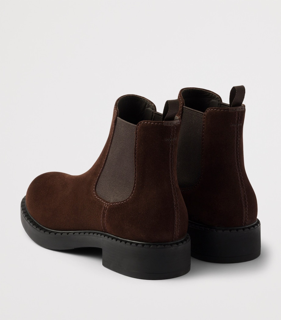 Suede Chelsea Boots F0003 Image 5