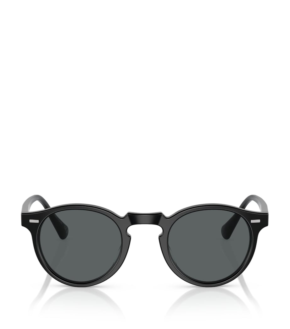 Oliver Peoples Gregory Peck Phantos Sunglasses Black Image 1