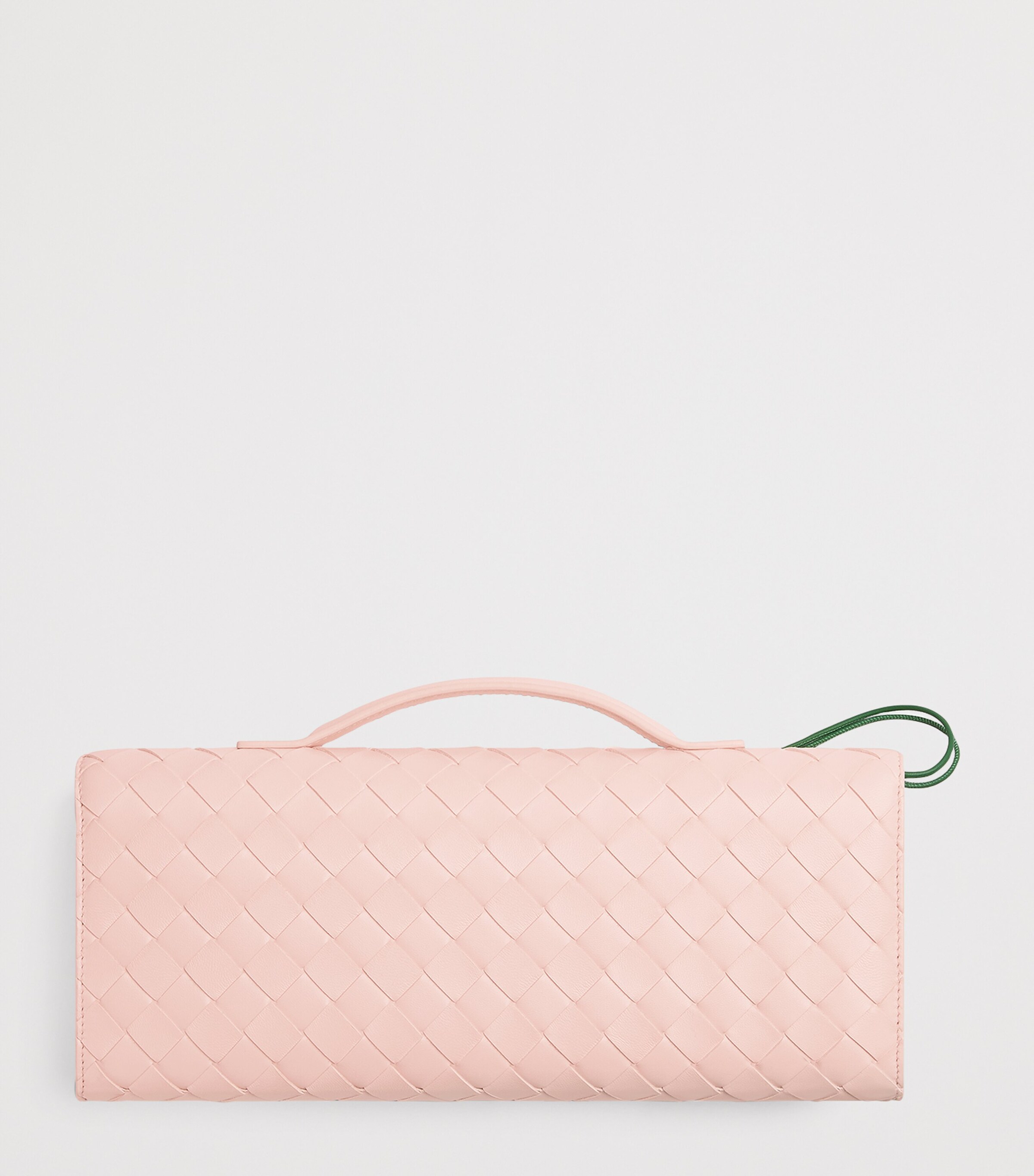 Bottega Veneta Leather Andiamo Clutch Bag Image 5