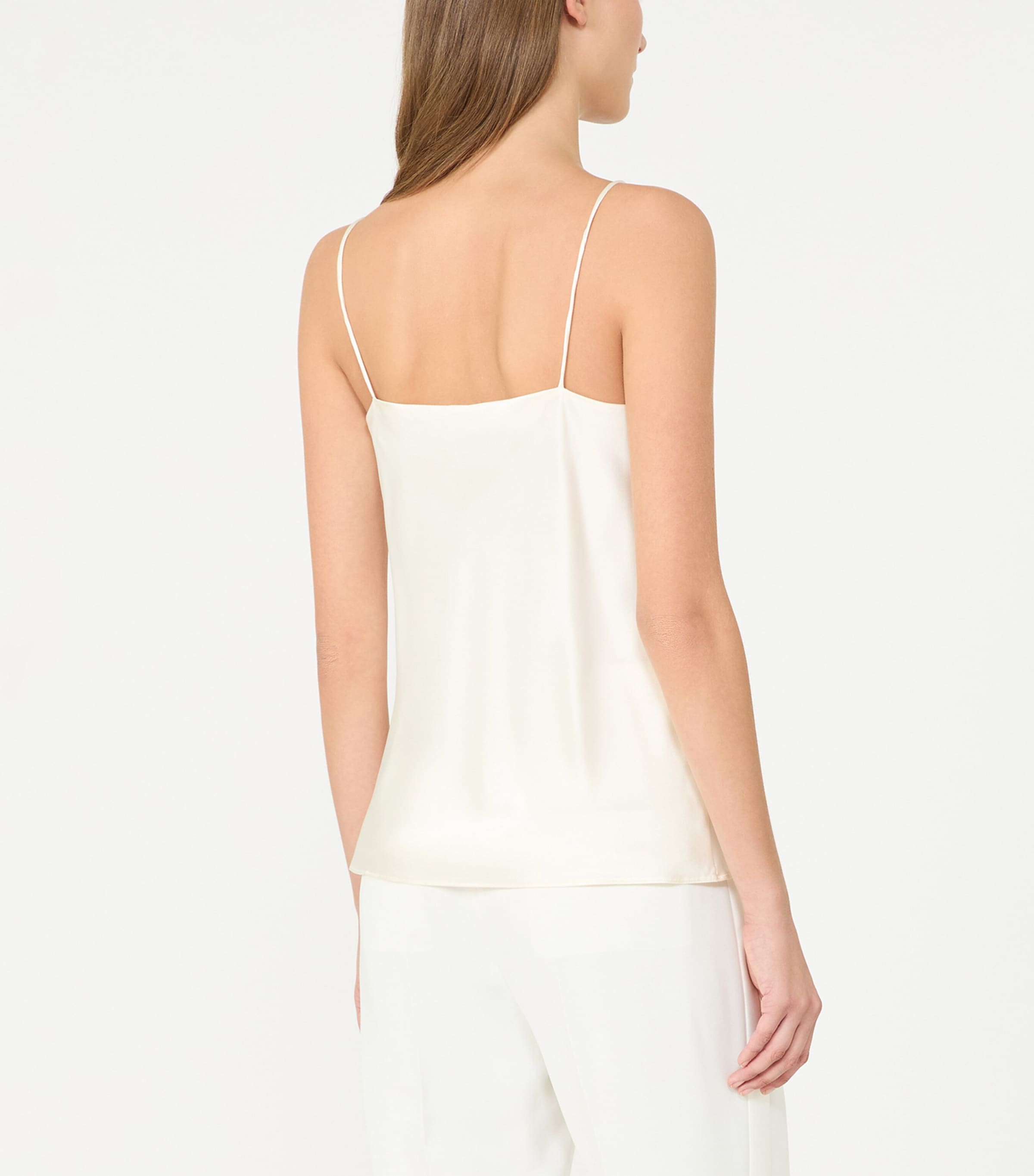 Max Mara Womens Silk Satin Cami Top Silk Image 3
