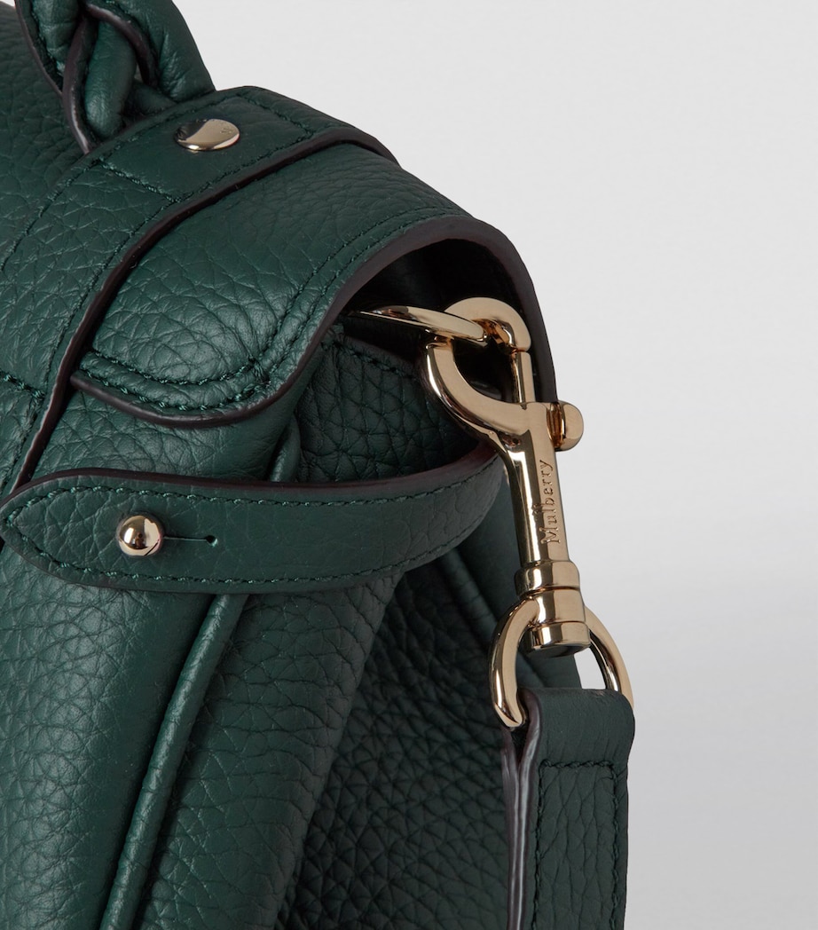 Mini Leather Alexa Cross-Body Bag MULBERRY GREEN Image 7