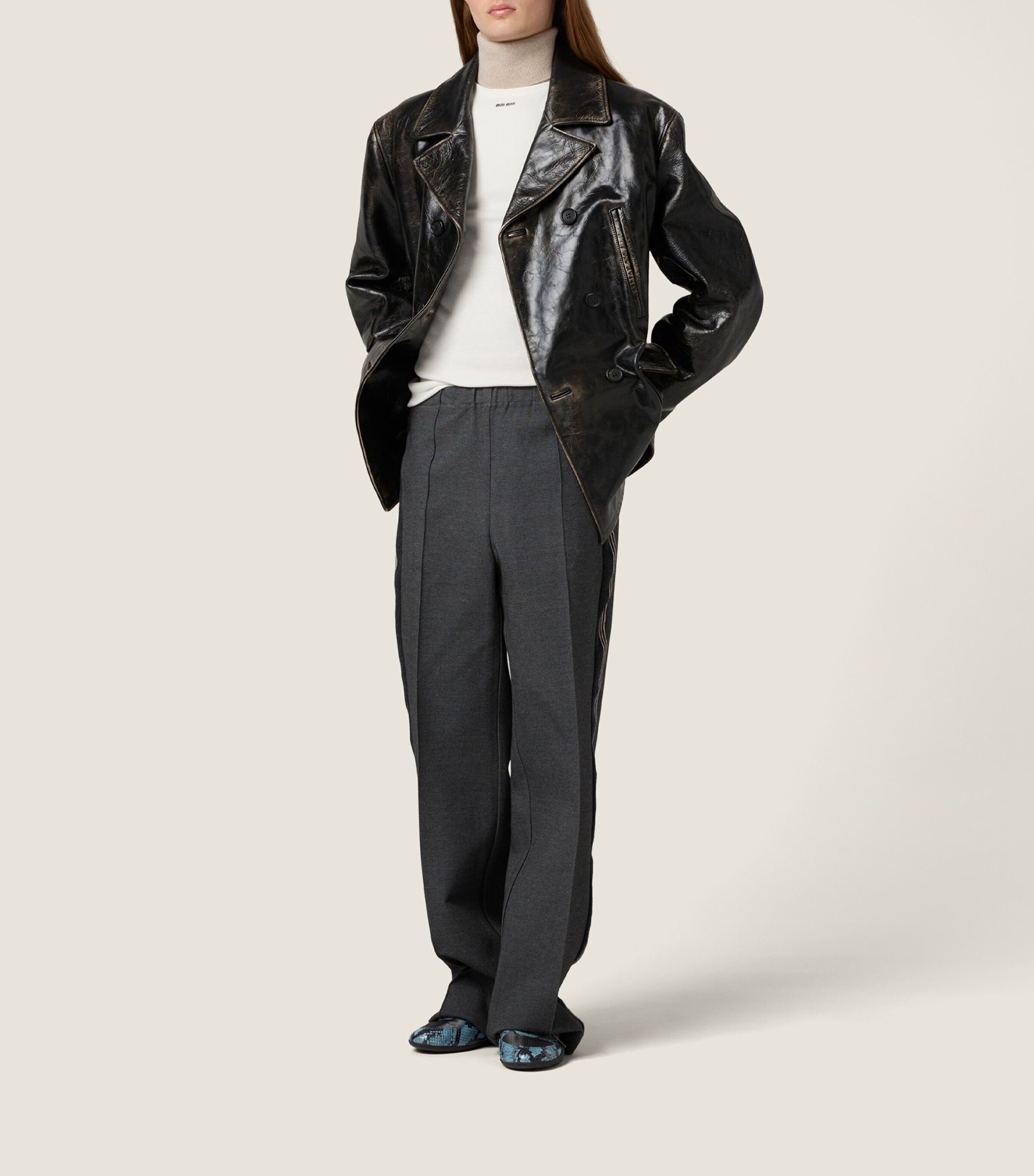 Cotton Knitted Logo Tank Top F0009 Image 2