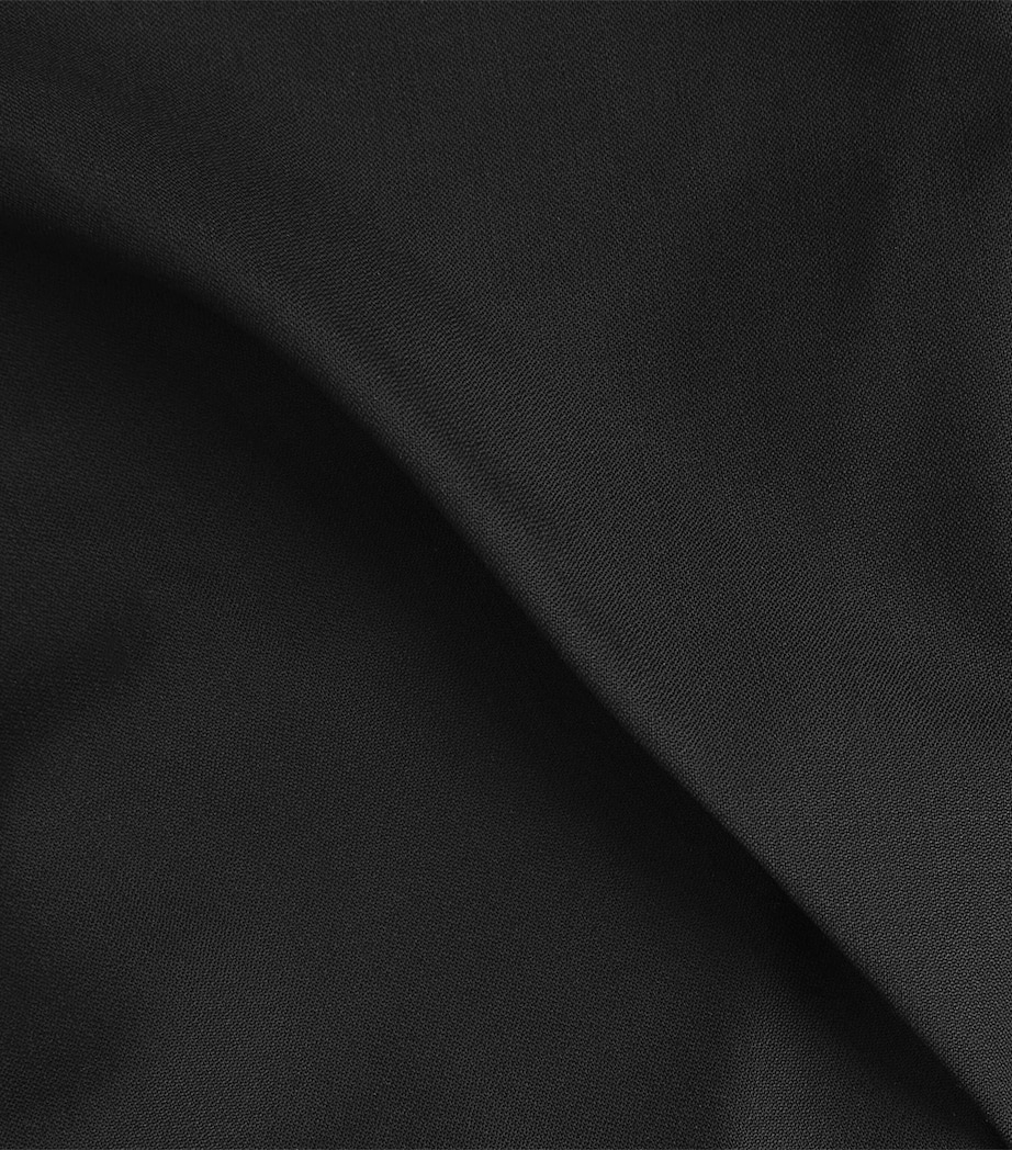 CAMILLA AND MARC Womens Virgin Wool One-Shoulder Ciran Top Dblk Black Image 6