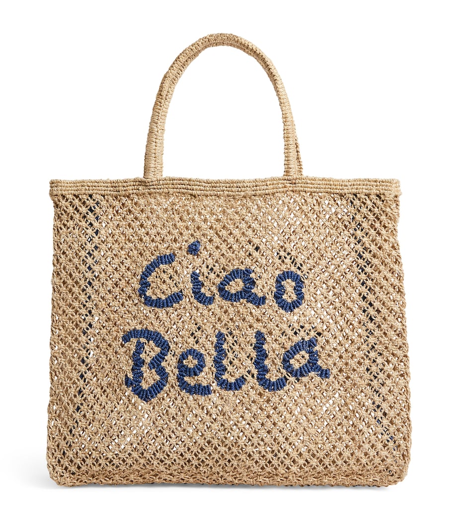 the Jacksons Large Ciao Bella Tote Bag Natural Peri Image 1