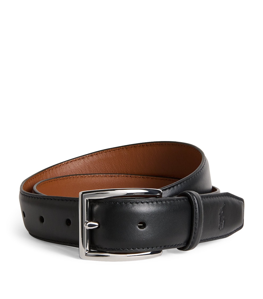 Leather Belt BLACK Image 1