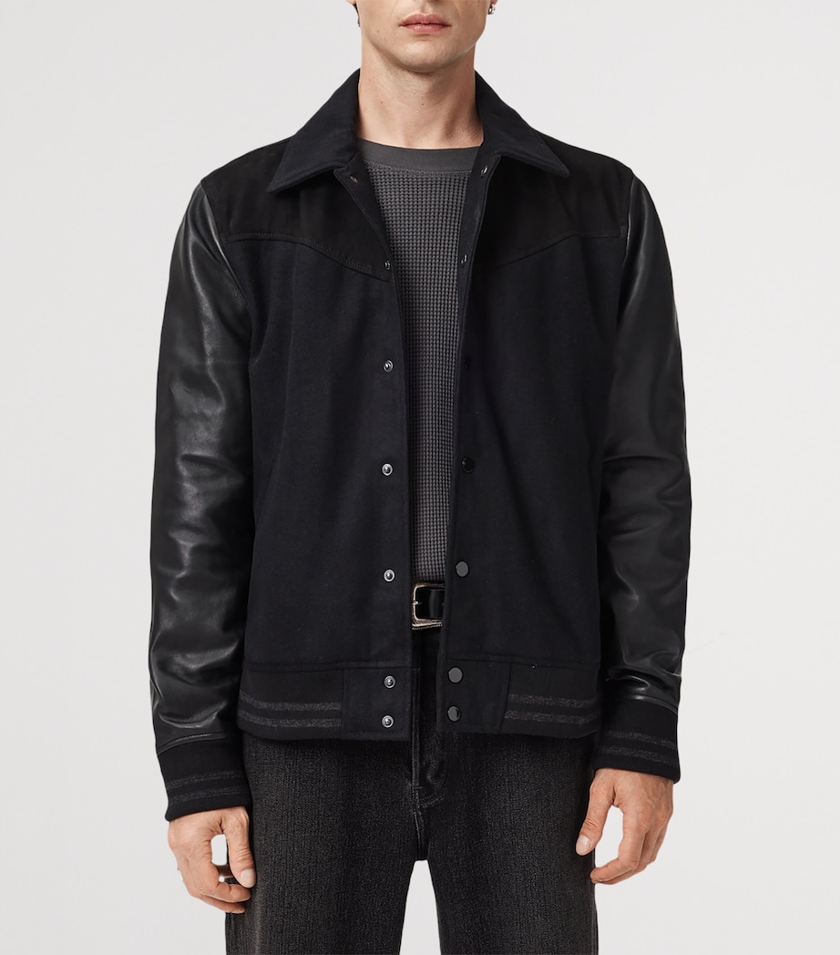 Endleton Bomber Jacket BLACK Image 6