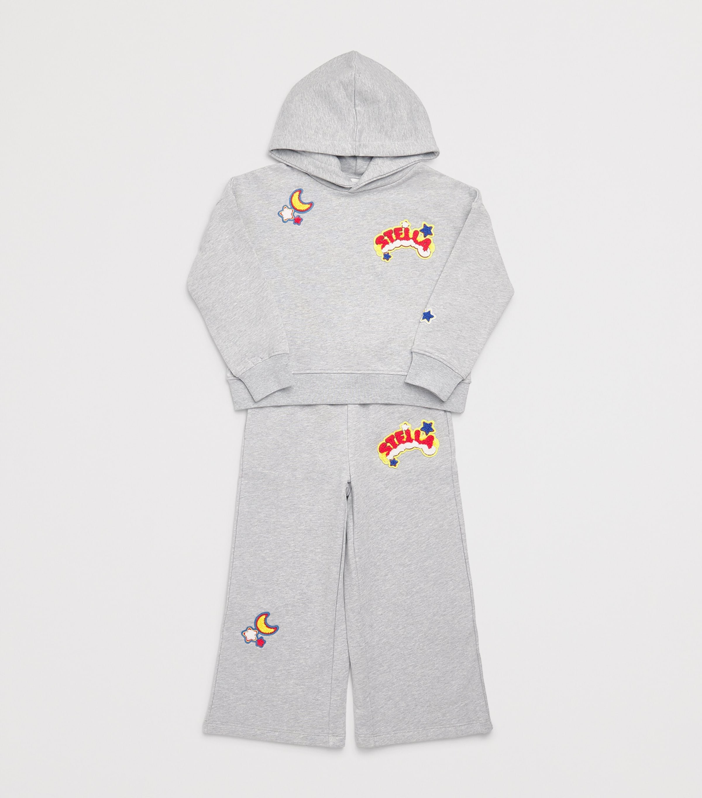 Stella McCartney Kids Cotton Patchwork Hoodie (2-14 Years) — foto 3