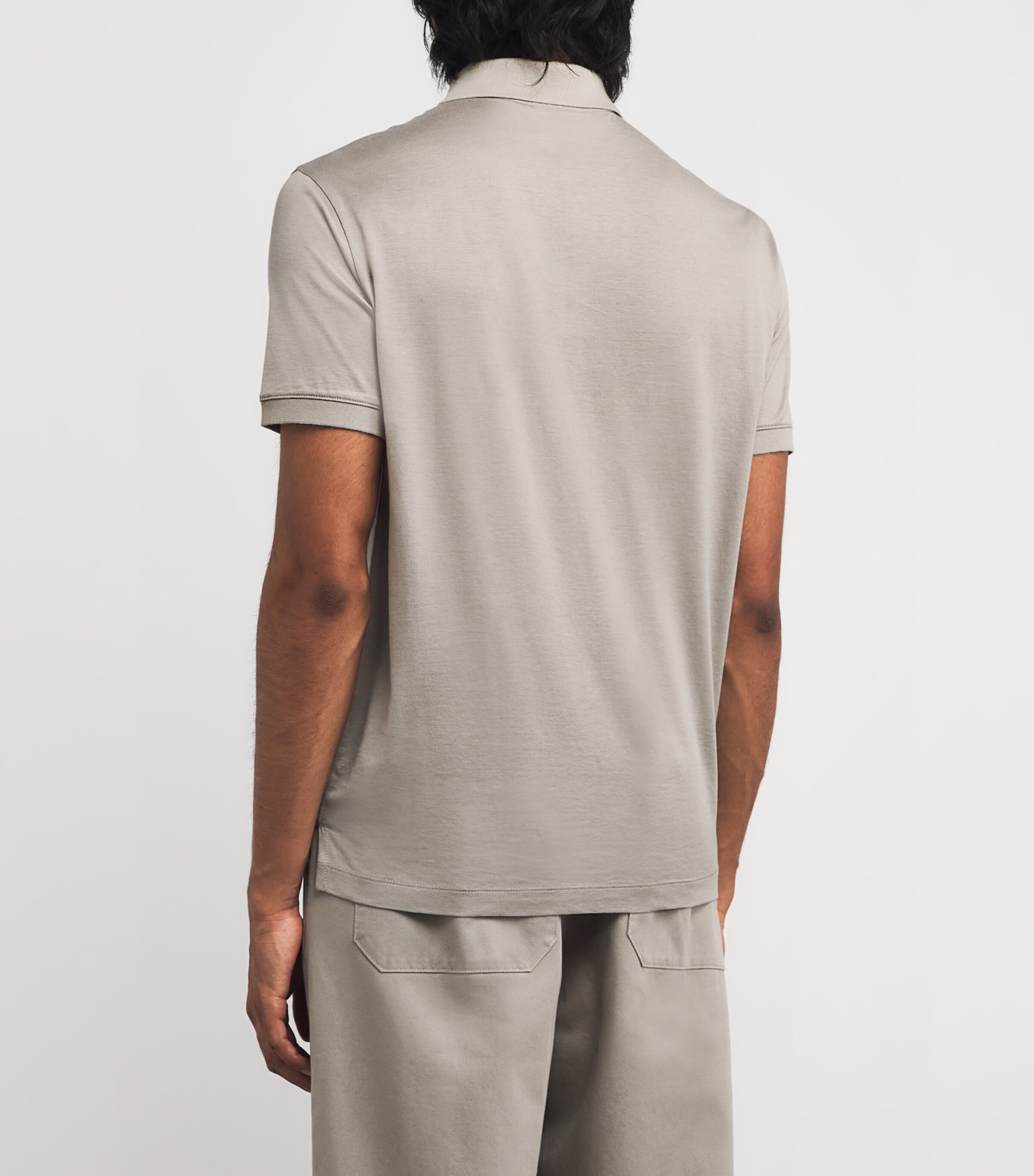 Emporio Armani Cotton Zip-Up Polo Shirt | Men Clothing | Polo Shirts | Designers | Emporio Armani Emporio Armani Cotton Zip-Up Polo Shirt | Men Clothing | Polo Shirts | Designers | Emporio Armani