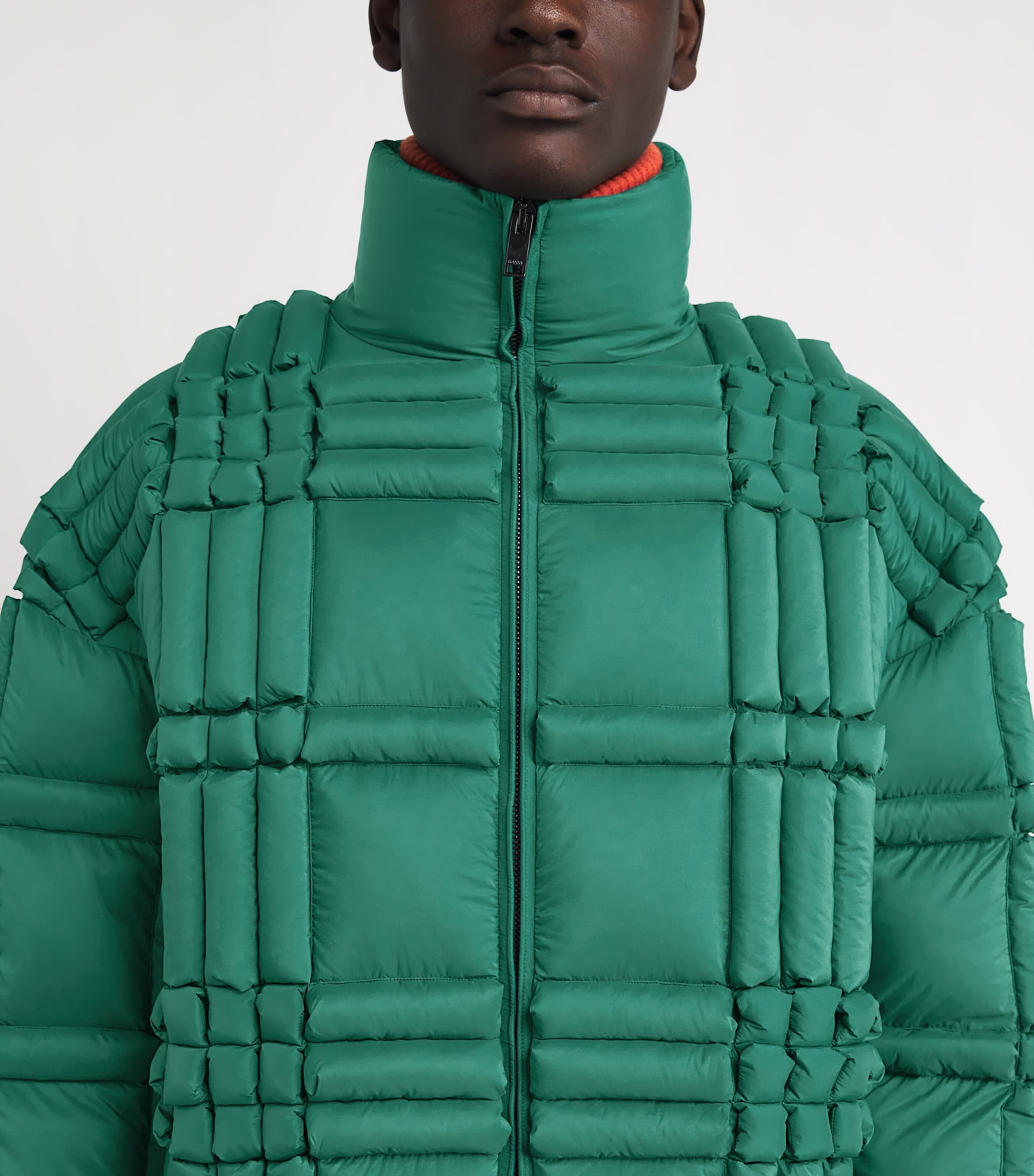 3D Down-Filled Puffer Jacket WOOD Image 6