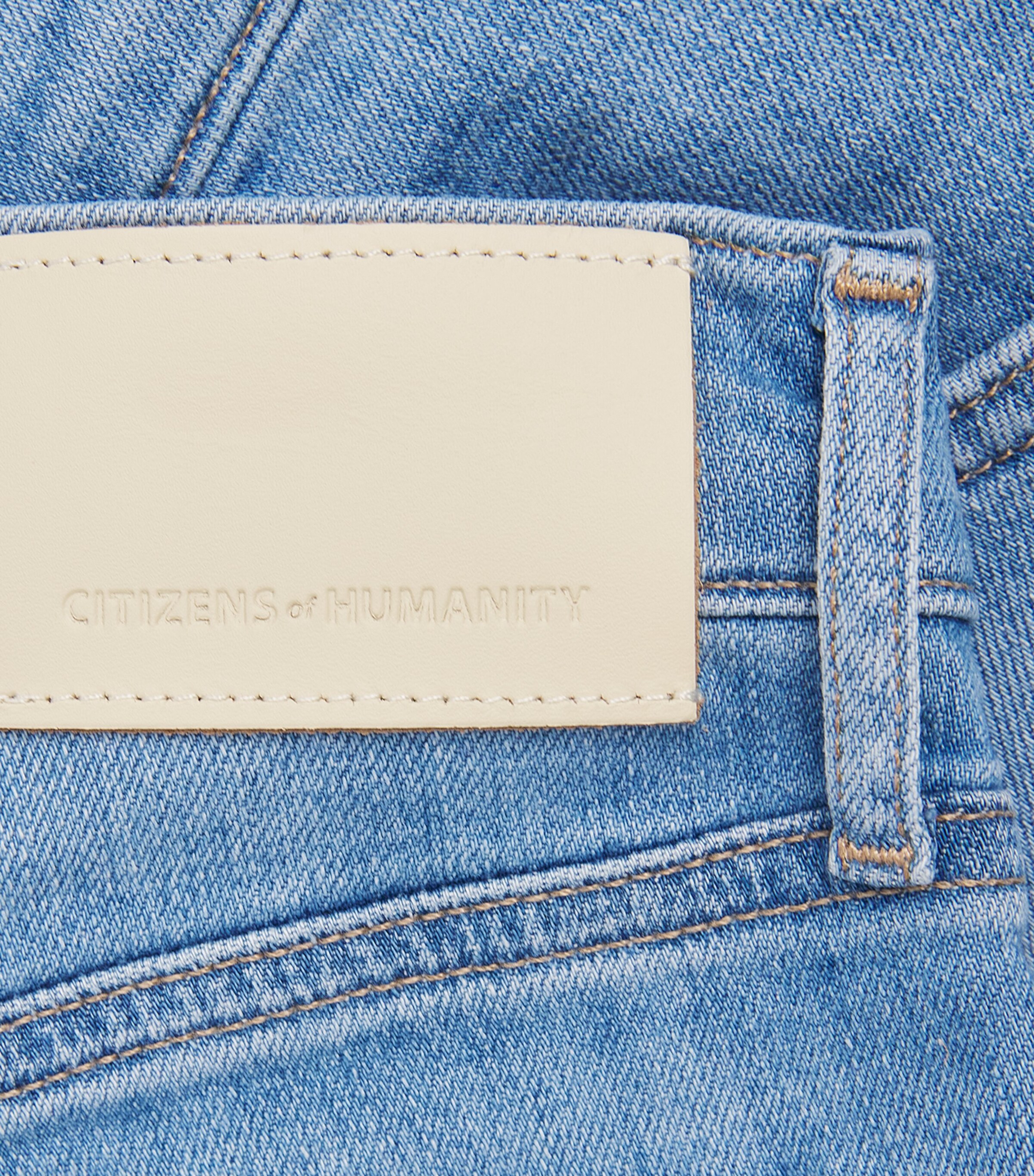 Citizens of Humanity Womens Cropped Lyra Wide-Leg Jeans Adnte Andante Image 6
