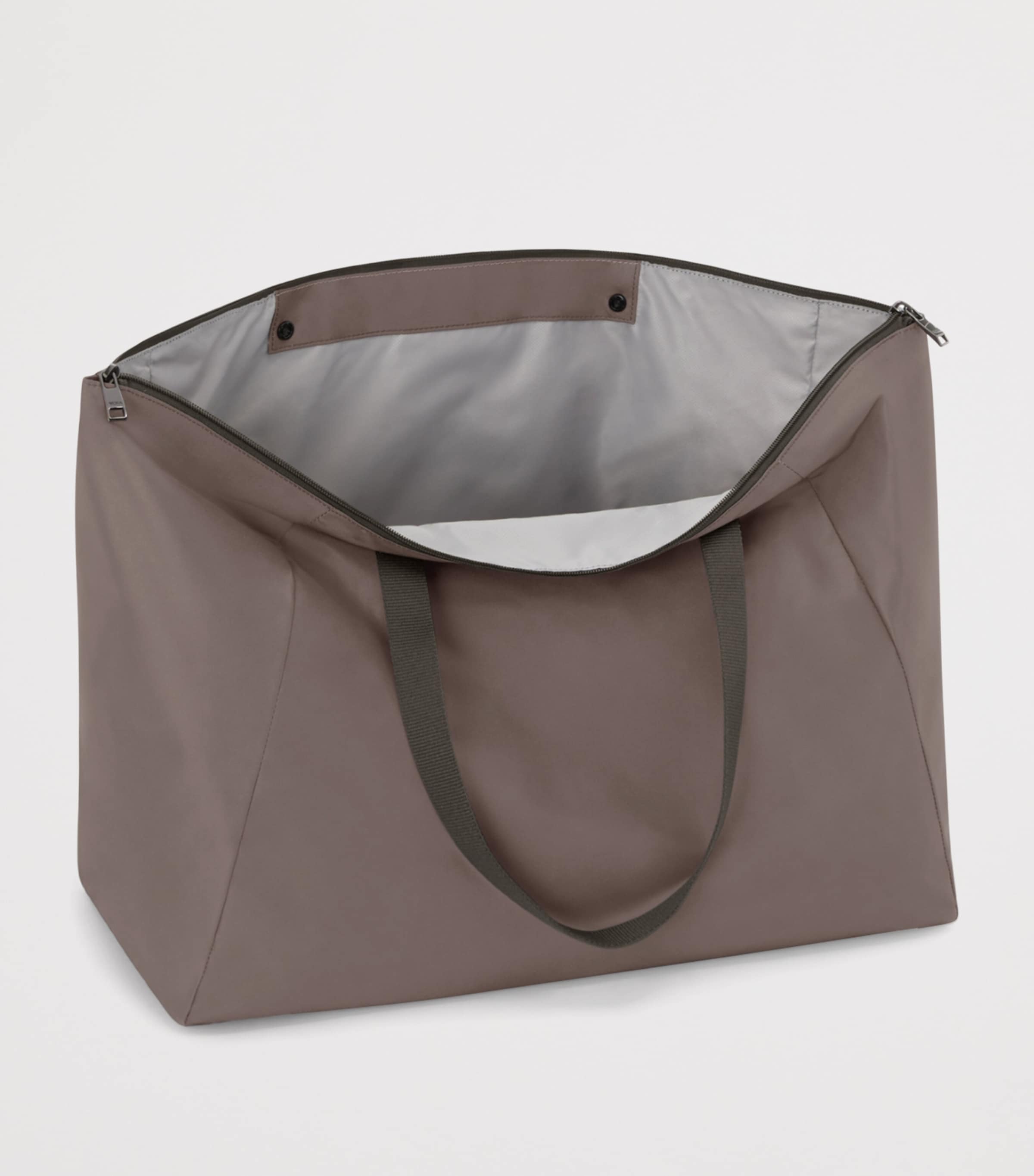 Nylon Voyageur Just in Case Foldable Tote Bag MINK T315 Image 2
