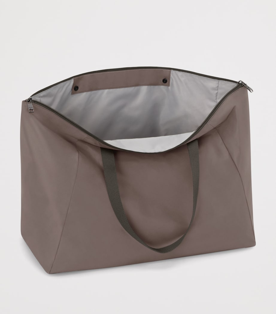 Nylon Voyageur Just in Case Foldable Tote Bag MINK T315 Image 2