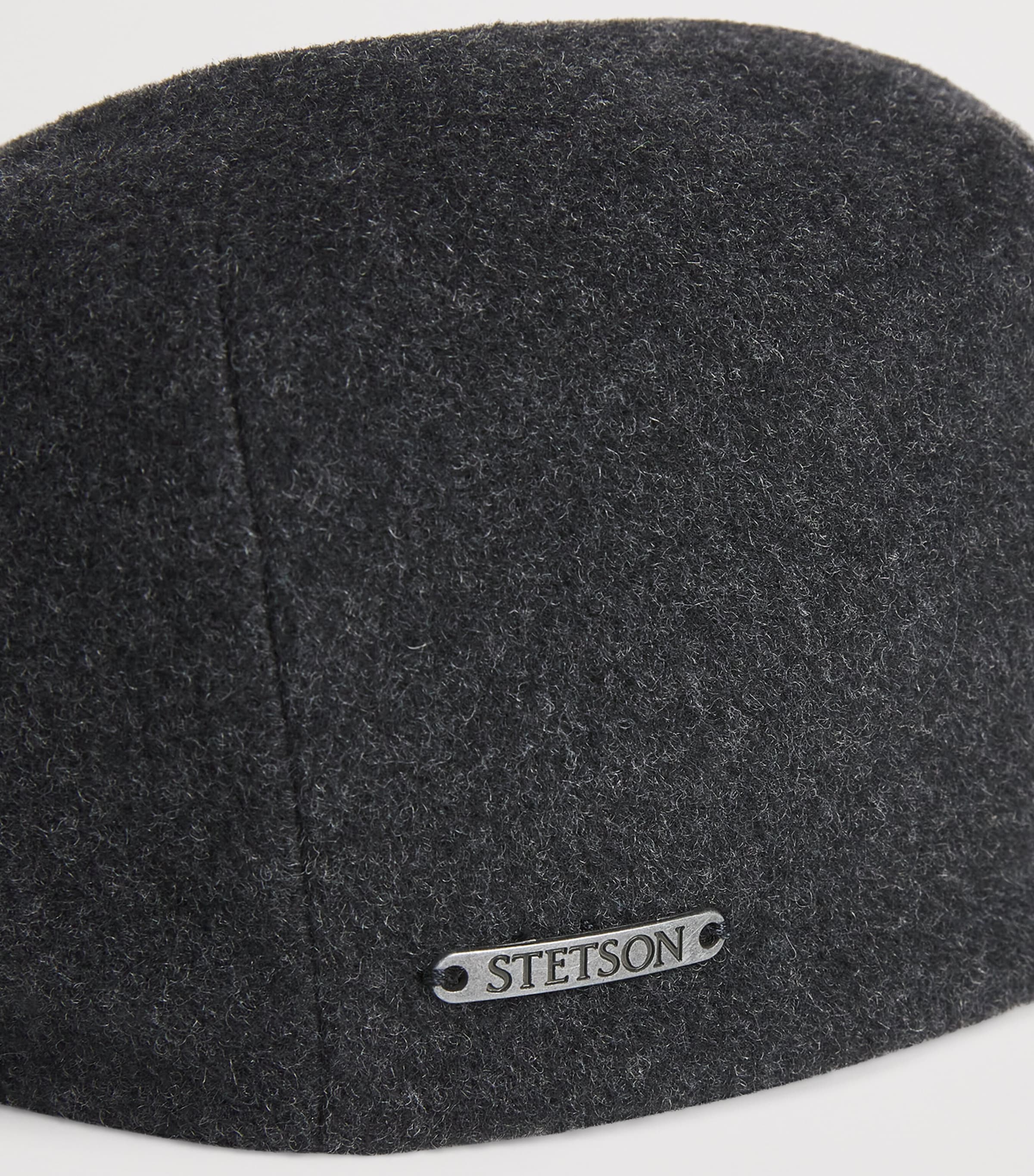 Wool-Blend Kent Flat Cap 32 - ANTHRA MELANGE Image 4