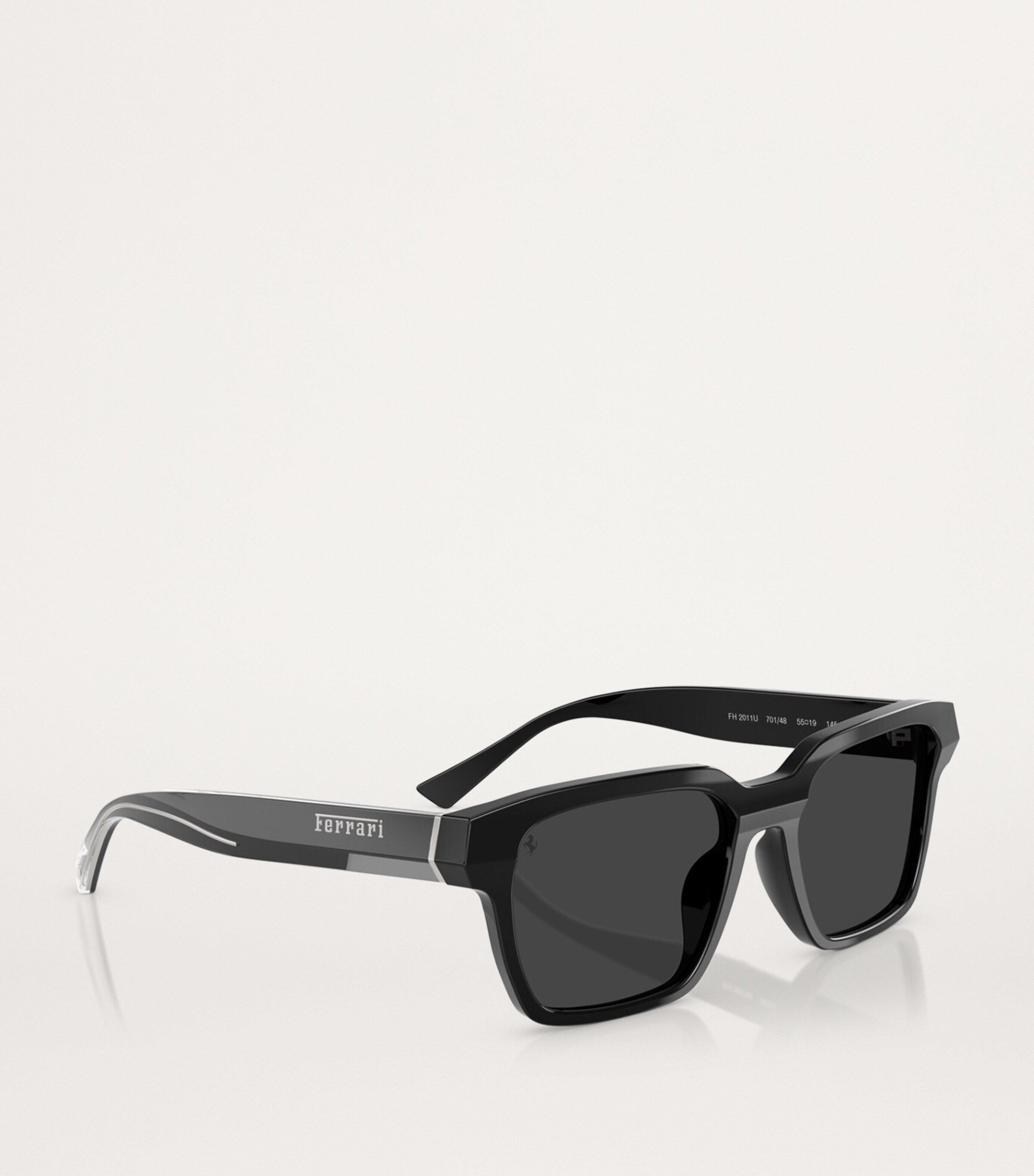 Ferrari Acetate Square Polarised Sunglasses Image 6