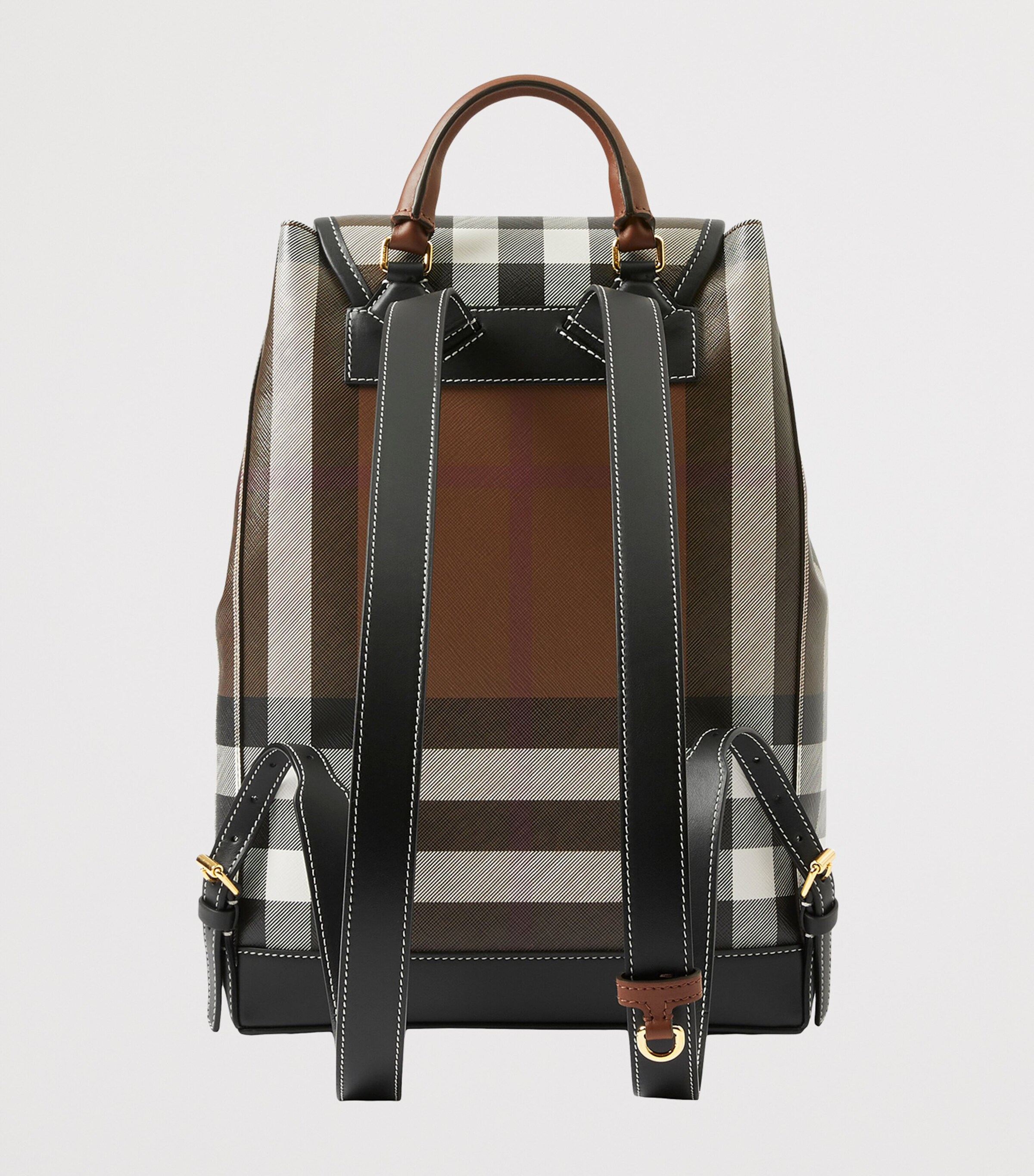 Burberry Brown Check Backpack | Harrods AU