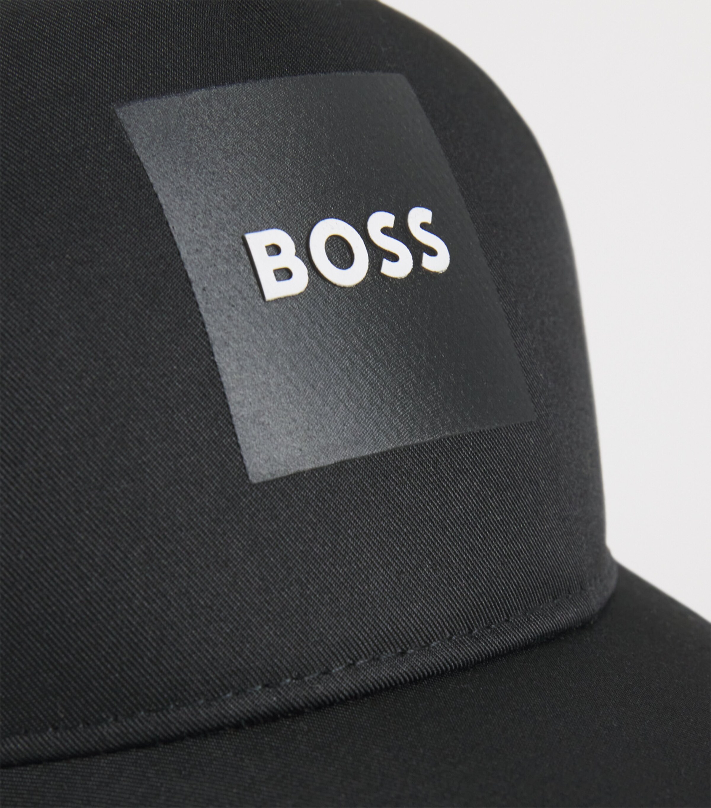 BOSS Kidswear Logo Baseball Cap Black Image 3