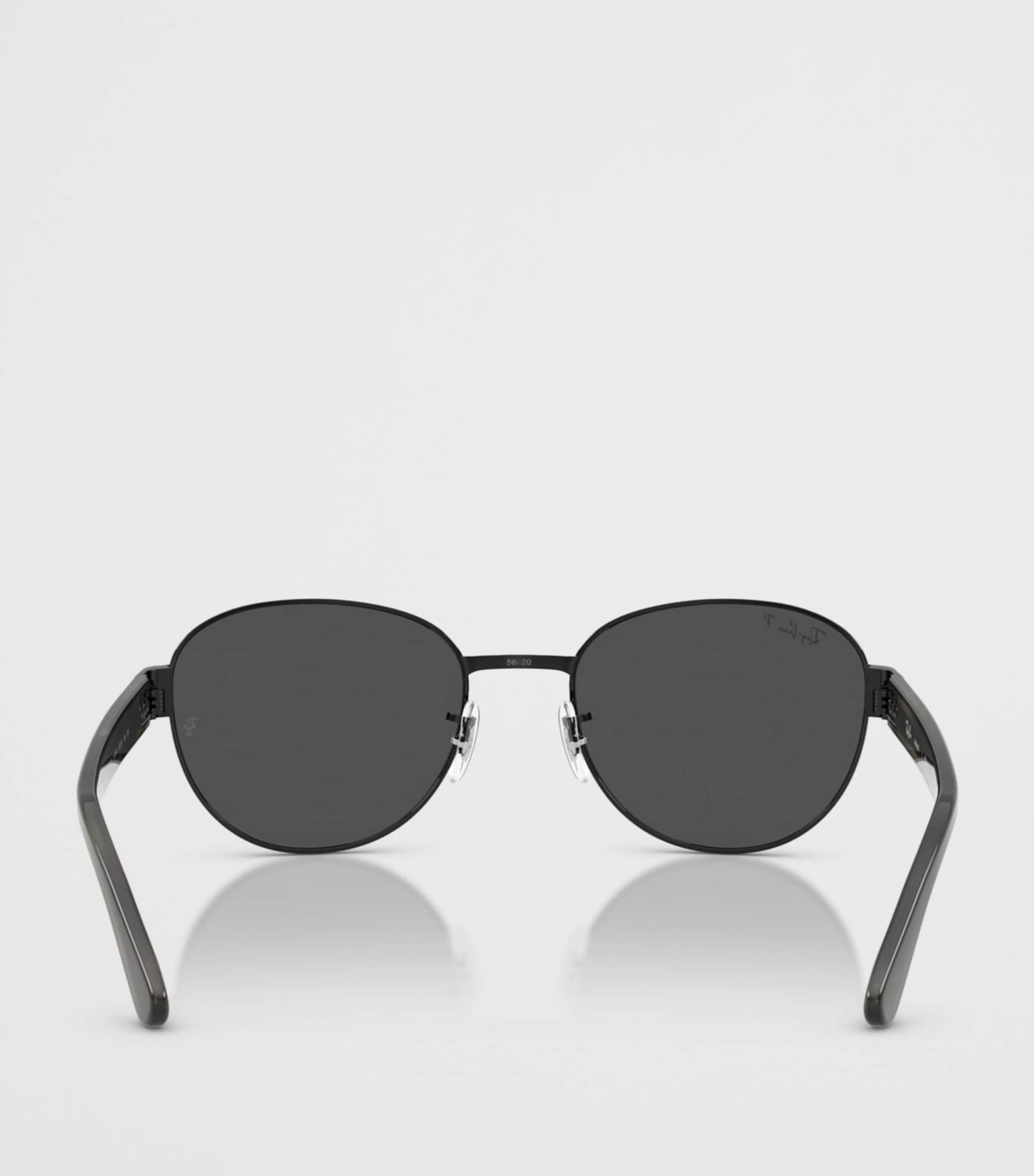 Ray-Ban RB3766 Polarized+ Lenses Square Sunglasses Black Image 4